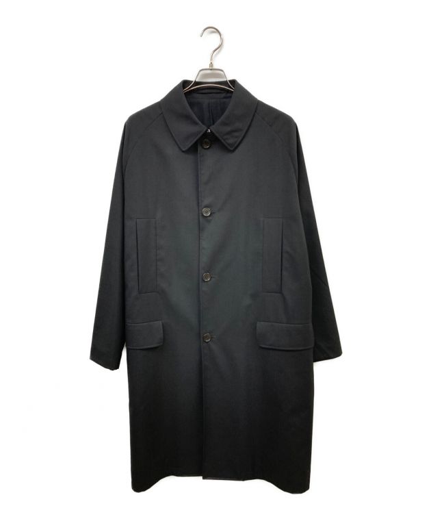 MARKAWARE (マーカウェア) 21SS MAC COAT ラグランワイドシルエットコート ブラック サイズ:2