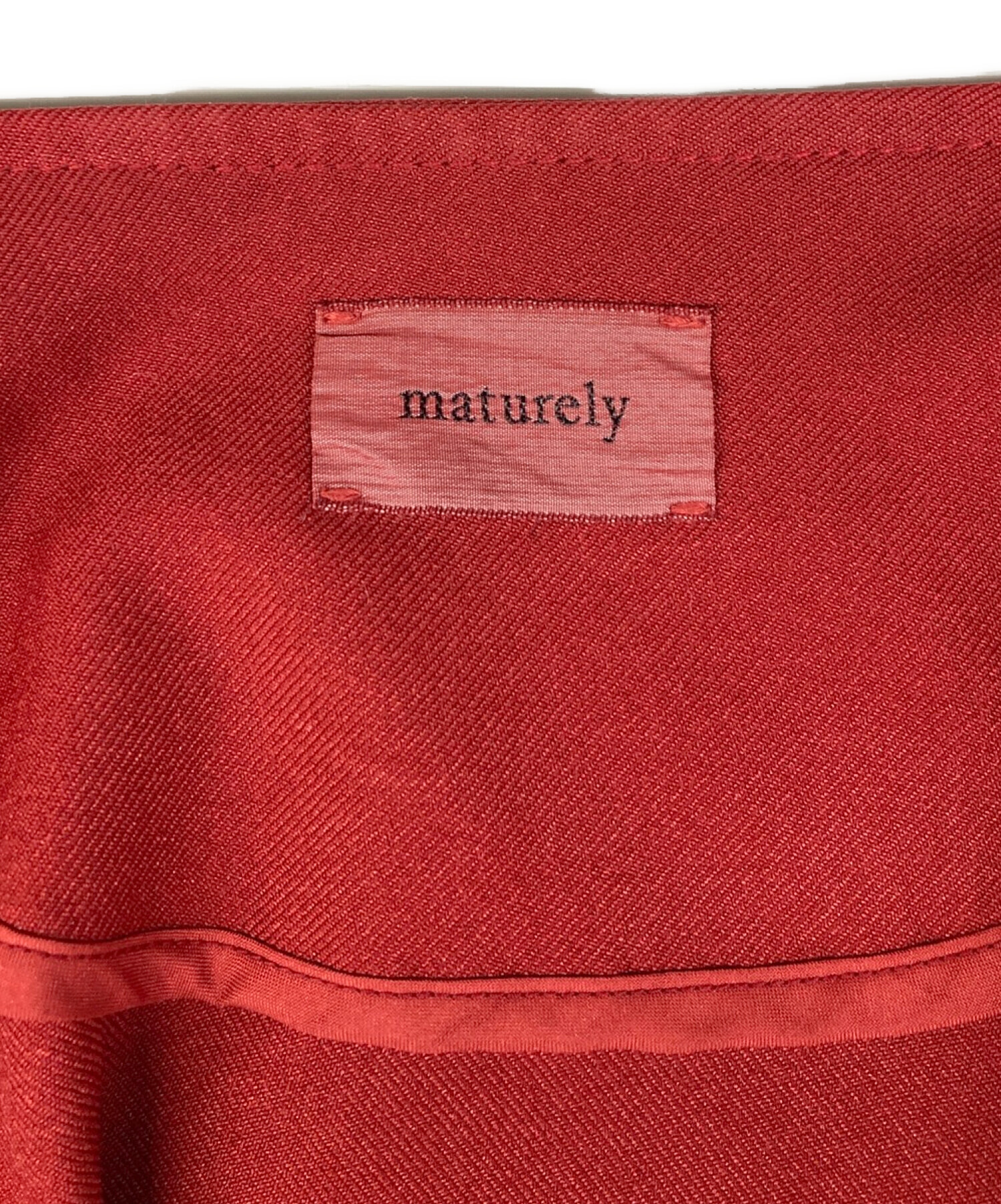 中古・古着通販】maturely (マチュアリー) Douchu Top Coat ノーカラー