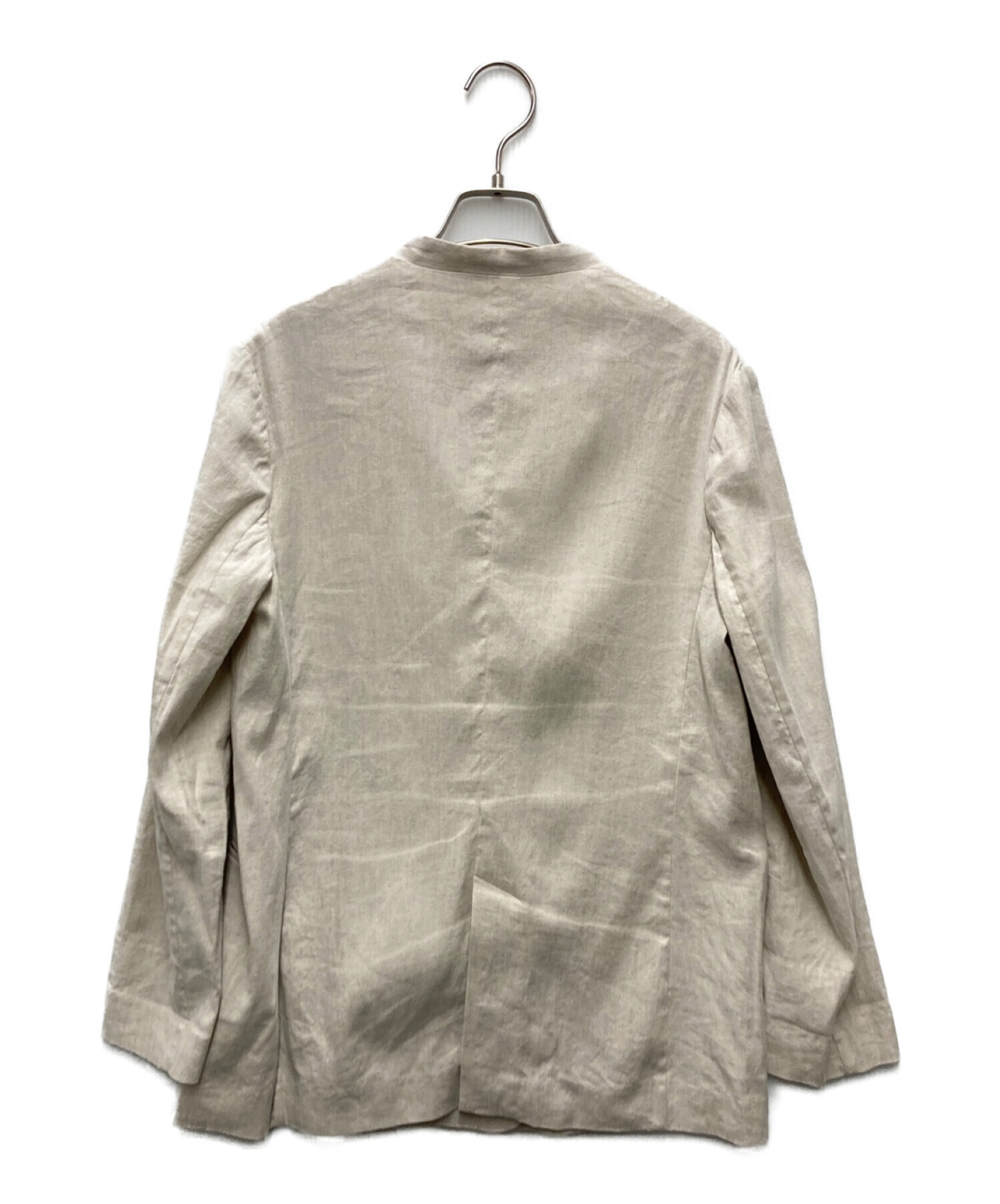 Plage (プラージュ) stretch linen ジャケット　ストレッチリネンジャケット ベージュ サイズ:Ｆ