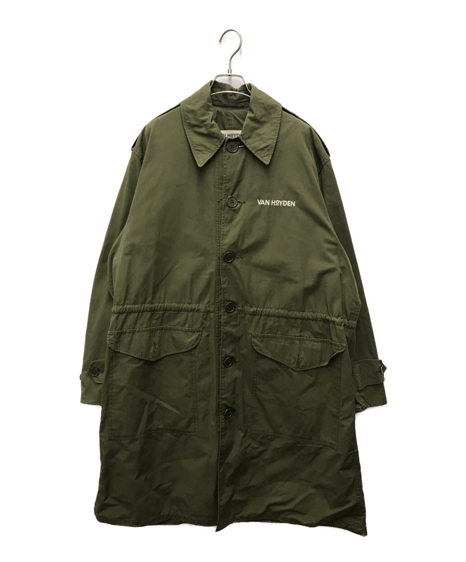 VAN HOYDEN (ヴァンホイデン) VINTAGE ARMY COAT カーキ サイズ:M