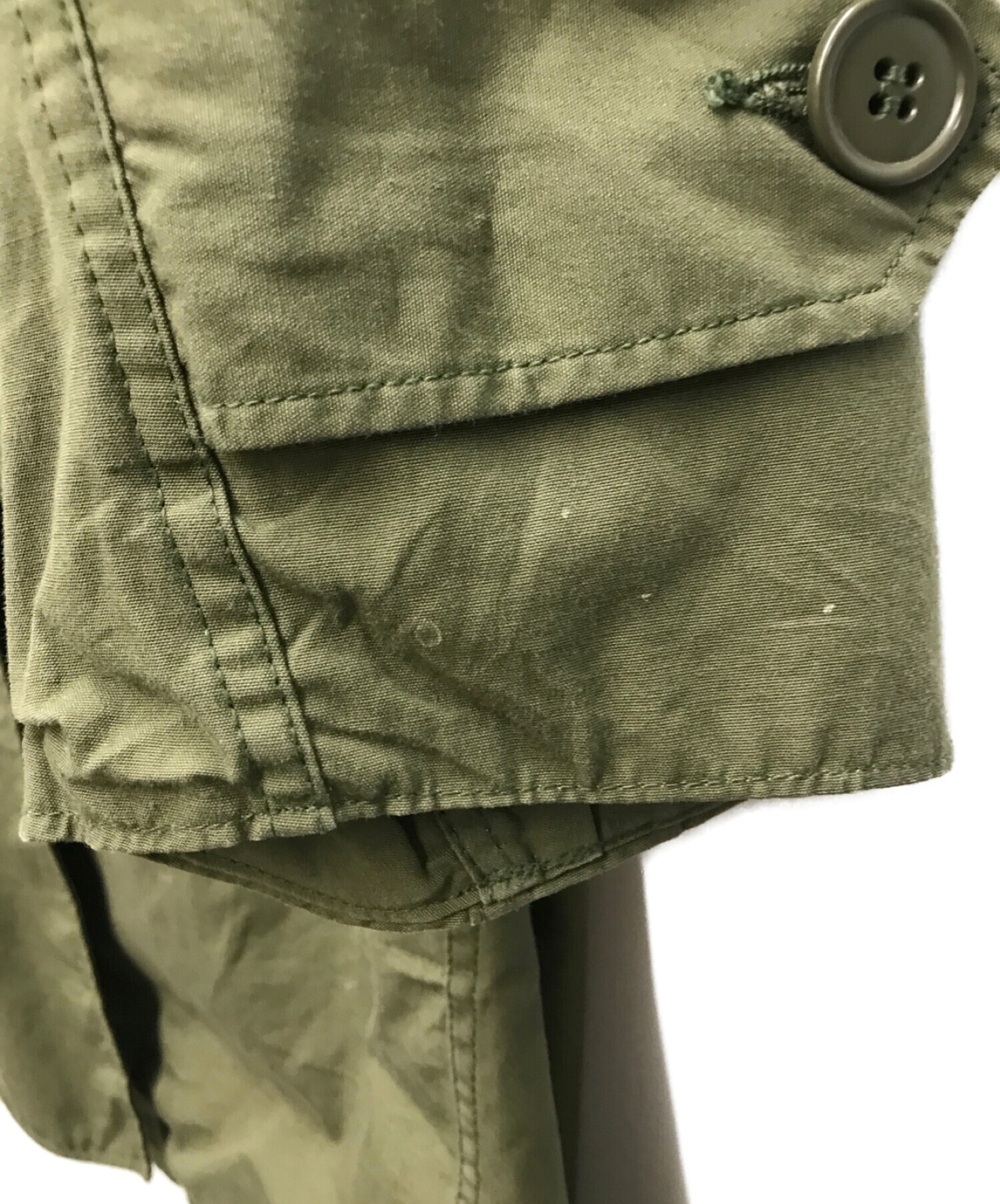 VAN HOYDEN (ヴァンホイデン) VINTAGE ARMY COAT カーキ サイズ:M