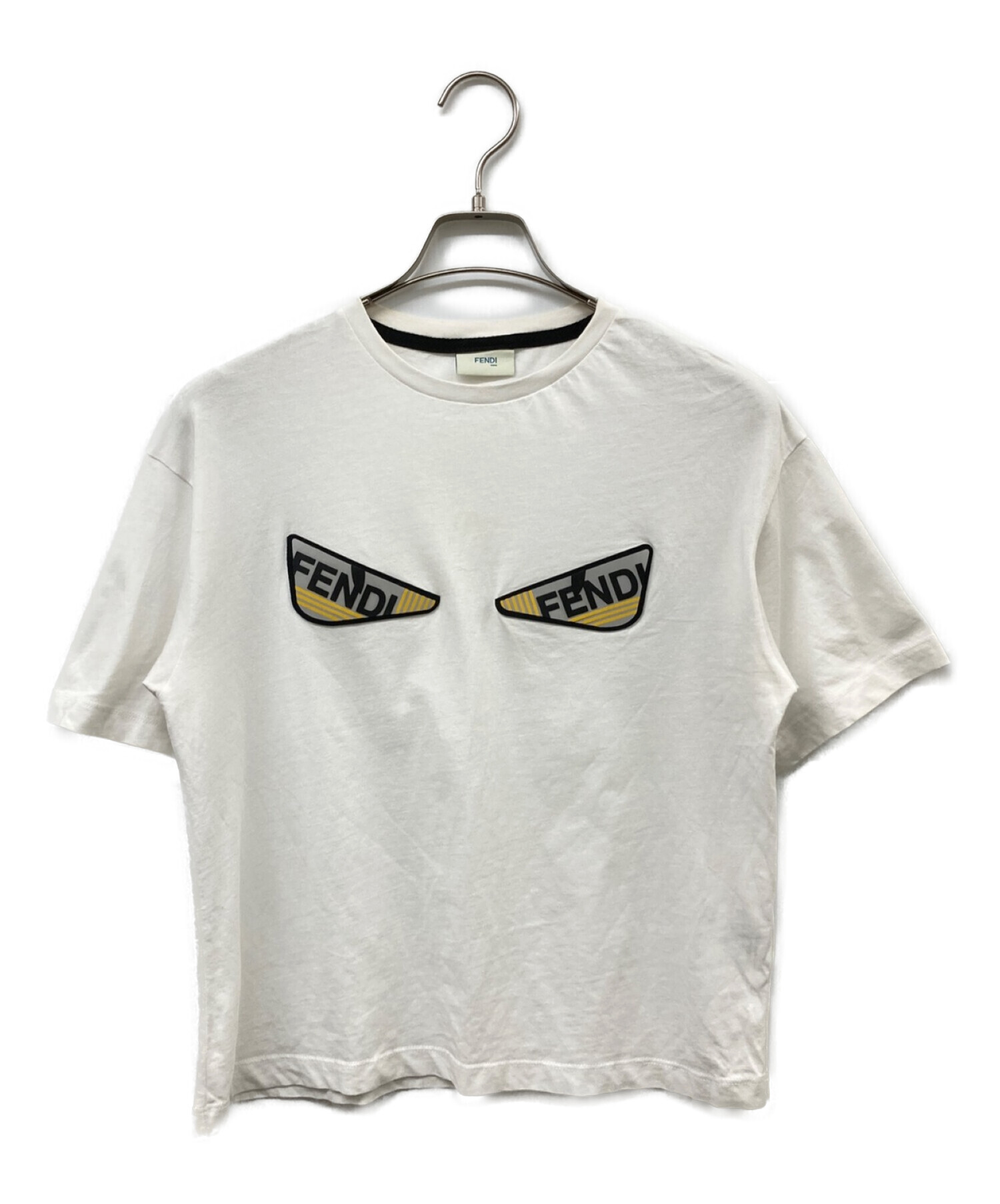FENDI (フェンディ) モンスターTシャツ ホワイト サイズ:12(キッズサイズ)