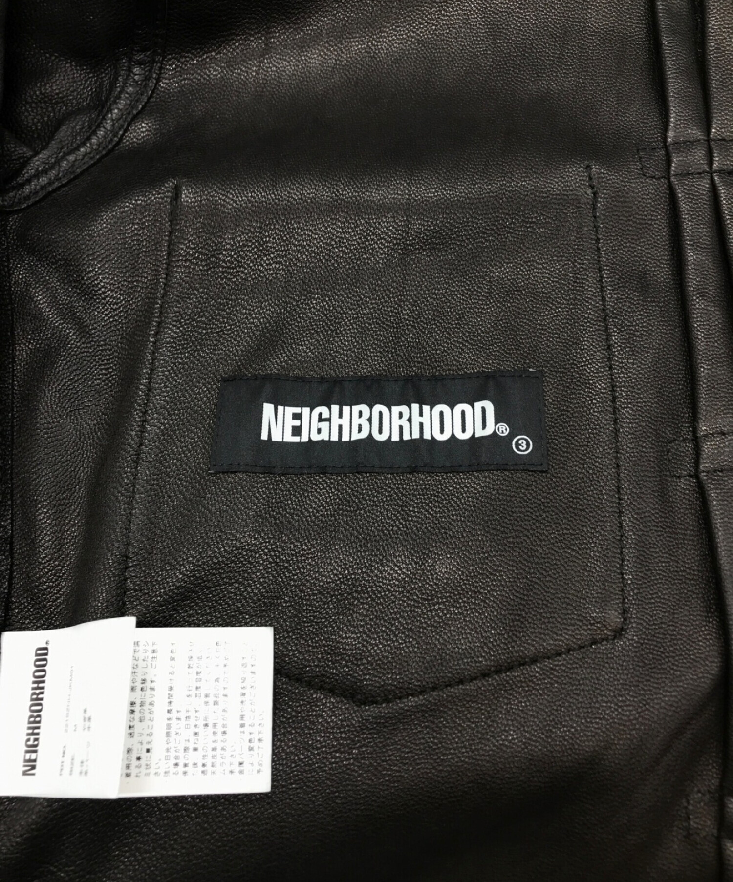 NEIGHBORHOOD (ネイバーフッド) Suede Type-2 Jacket スウェードジャケット ブラック サイズ:M