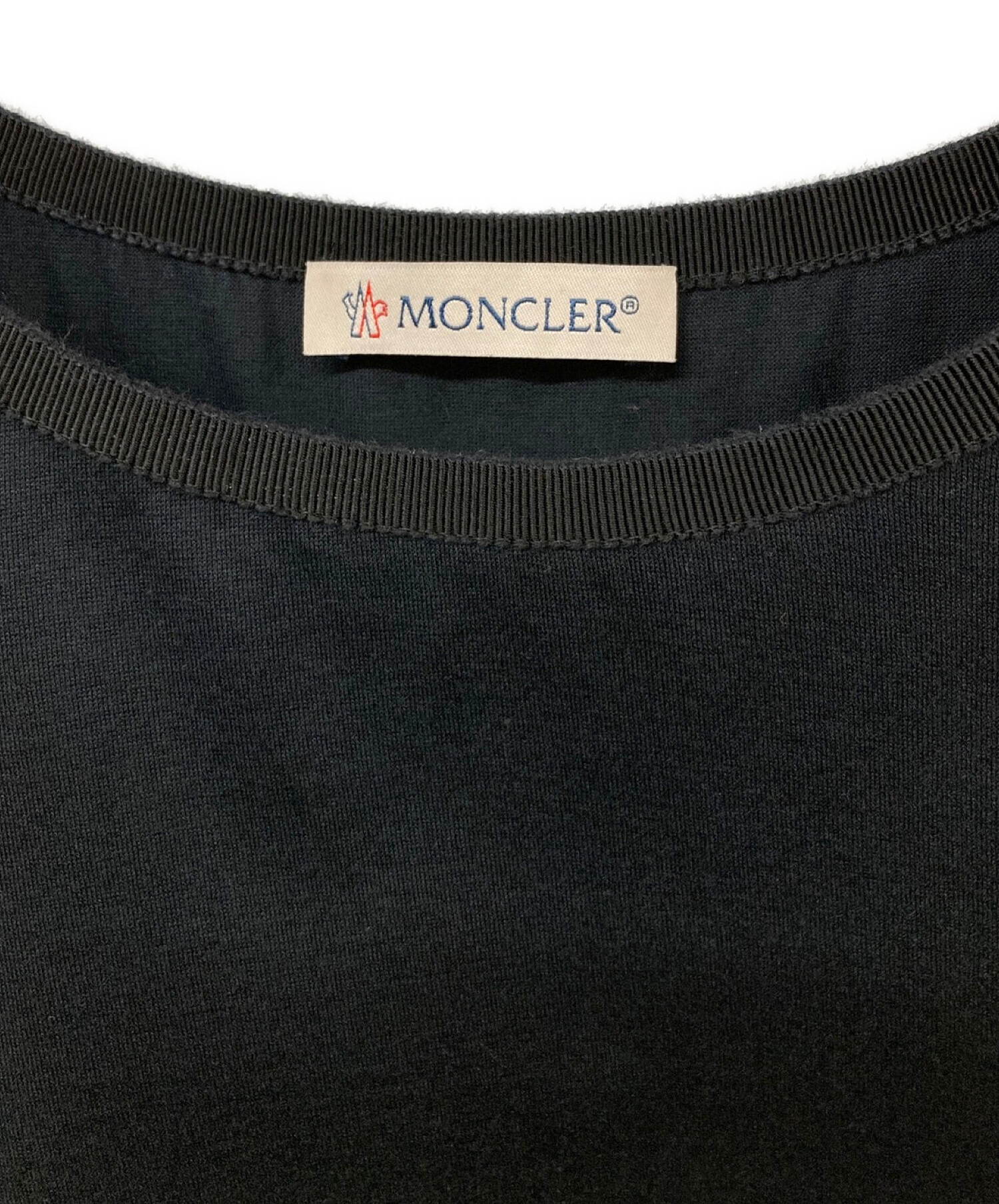 中古・古着通販】MONCLER (モンクレール) 切替フリルTシャツ 半袖