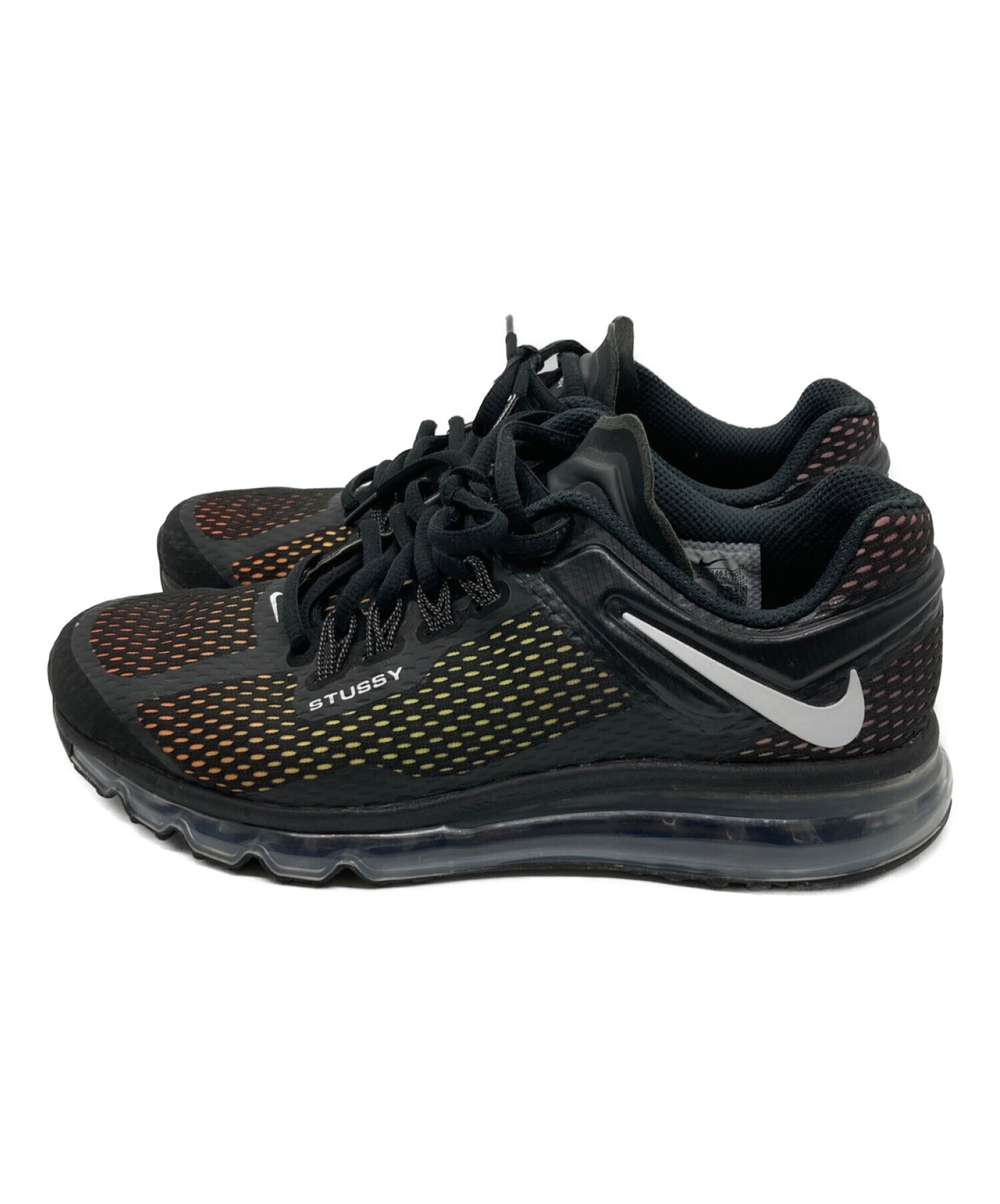 NIKE×STUSSY (ナイキ×ステューシー) Air Max 2013 ブラック サイズ:26.5cm