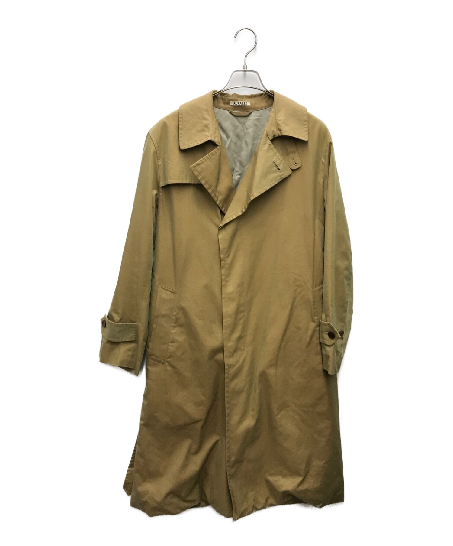 中古・古着通販】AURALEE (オーラリー) FINX CHAMBRAY TRENCH COAT