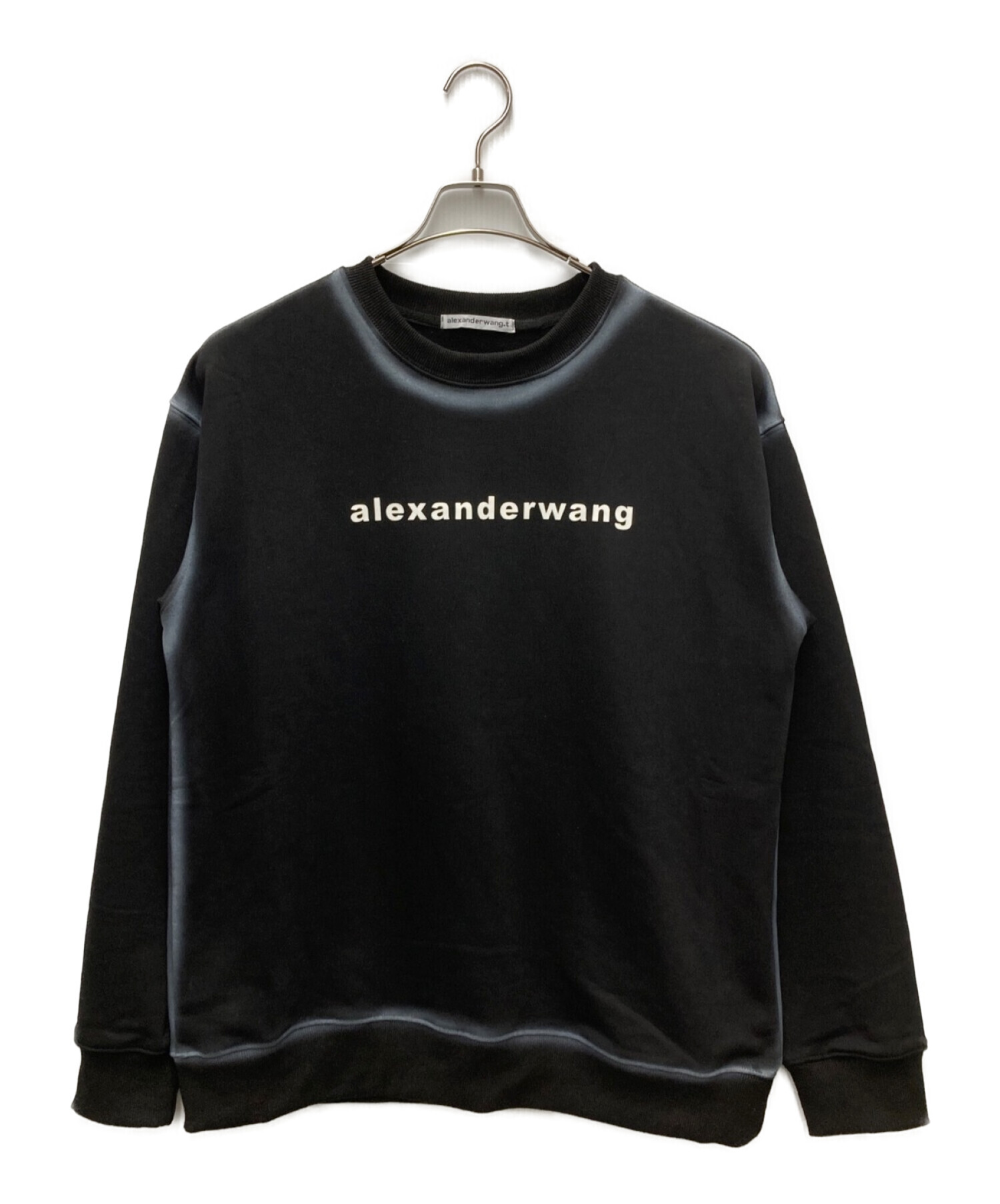 ALEXANDER WANG.T (アレキサンダーワング) ロゴスウェット ブラック サイズ:S