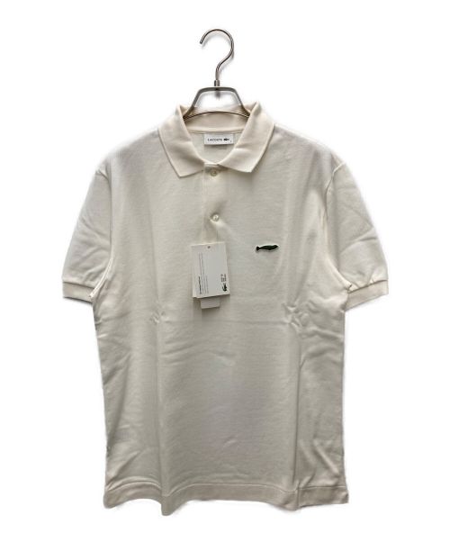 【中古・古着通販】LACOSTE (ラコステ) ハワイアンモンクアザラシポロシャツ ホワイト サイズ:S 未使用品｜ブランド・古着通販  トレファク公式【TREFAC FASHION】スマホサイト