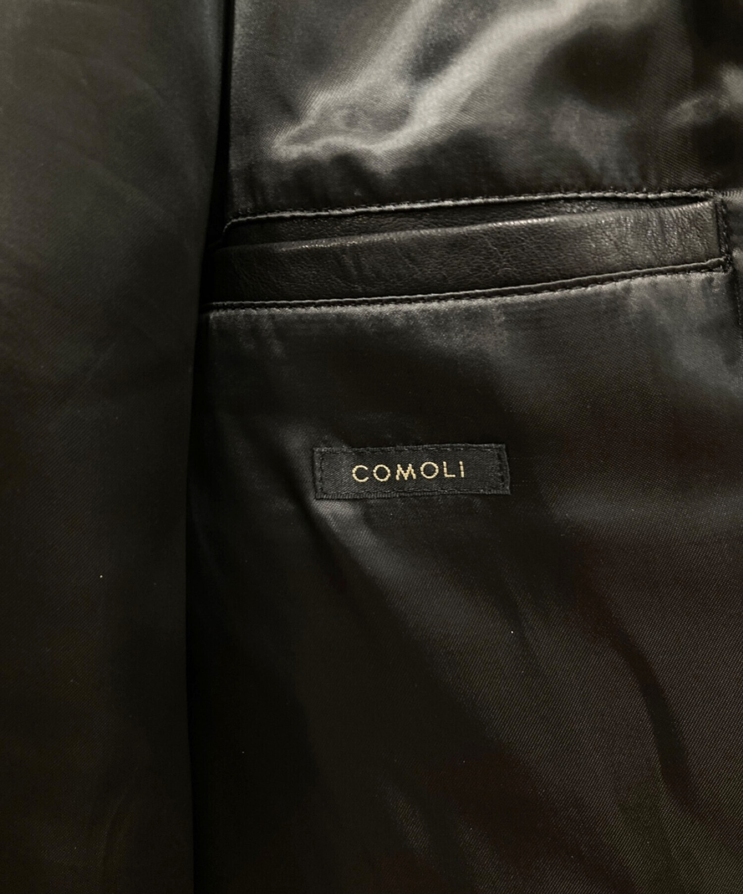 中古・古着通販】COMOLI (コモリ) 22AW LAMB LEATHER COAT レザー