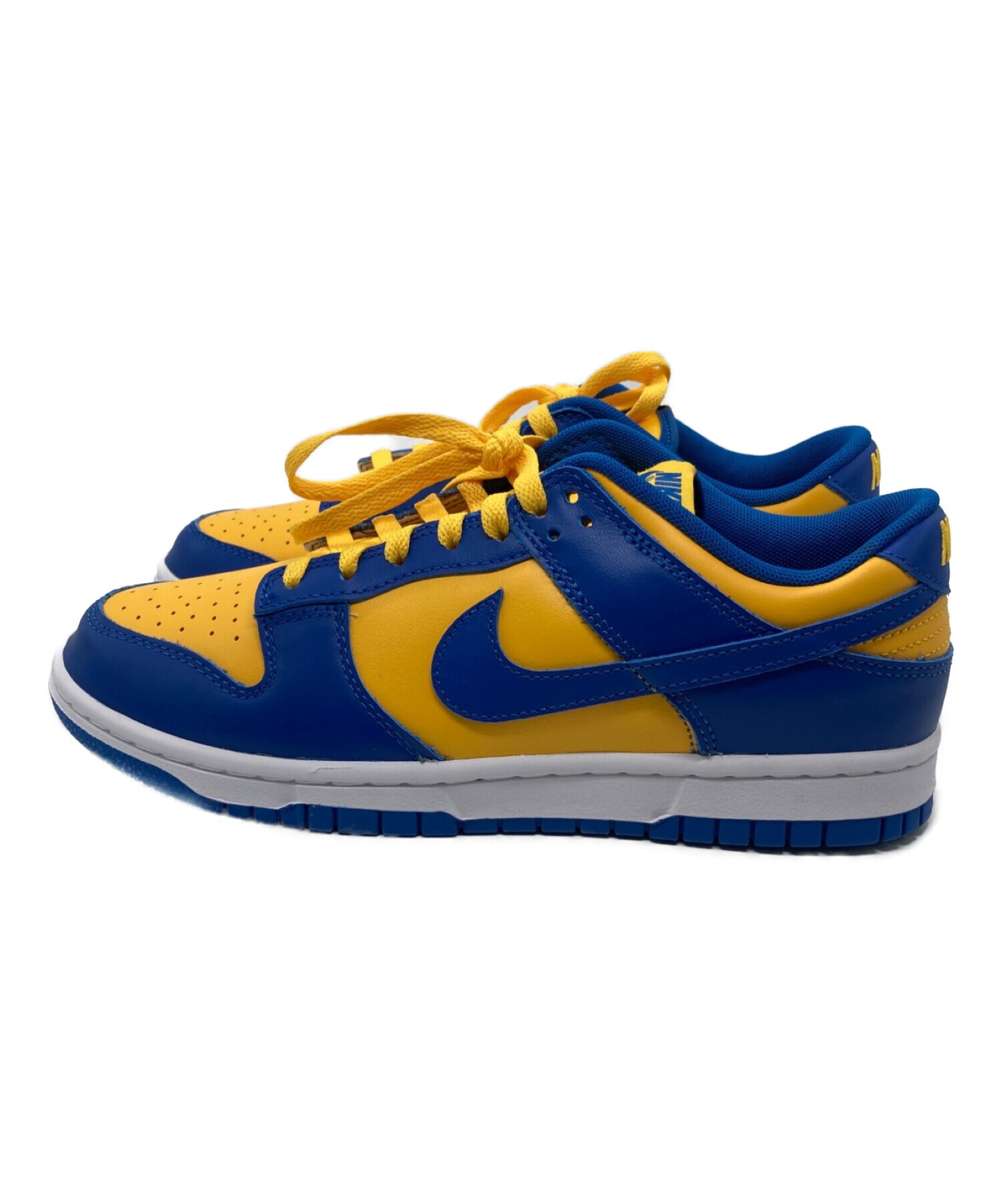 NIKE (ナイキ) DUNK LOW ダンクロー ブルー×イエロー サイズ:26.5cm