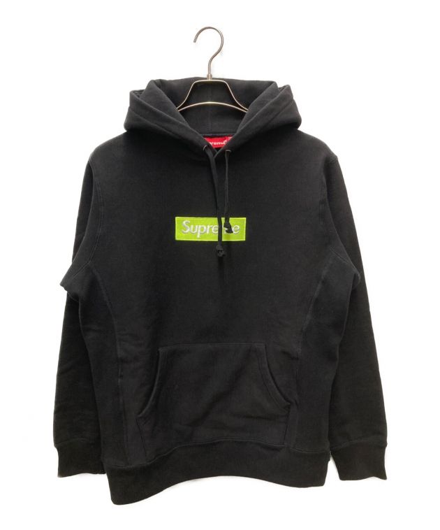 中古・古着通販】SUPREME (シュプリーム) 17AW Box Logo Hooded Sweatshirt ボックスロゴフーディー ブラック  サイズ:M｜ブランド・古着通販 トレファク公式【TREFAC FASHION】スマホサイト