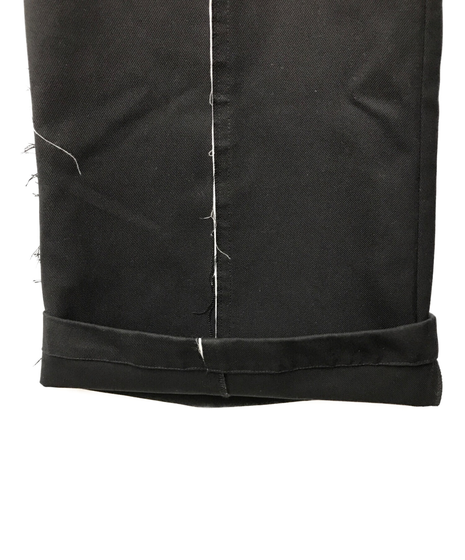 seyto (セイト) Damage line flare pants ダメージラインフレアパンツ ブラック サイズ:1