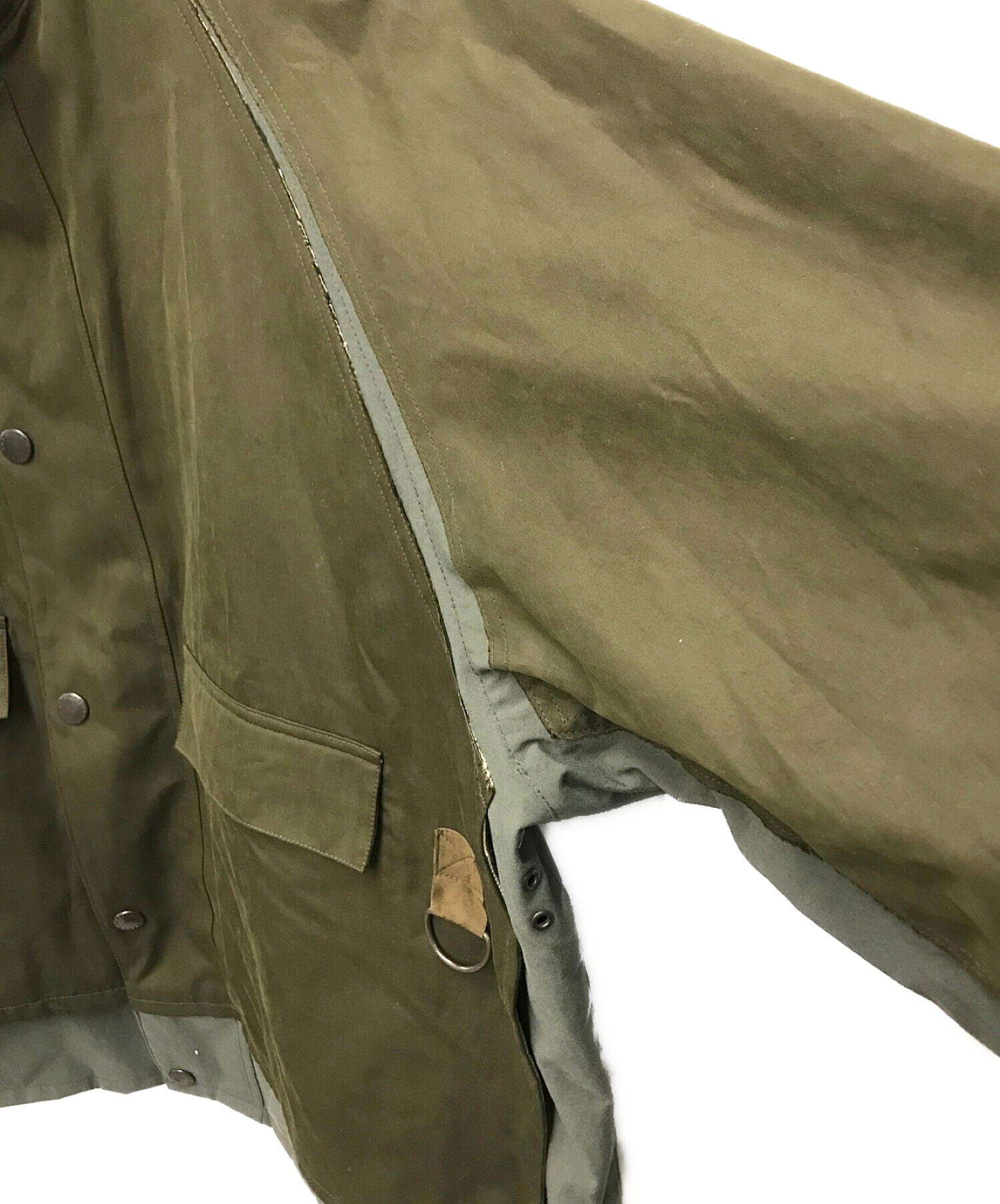 BARBOUR YOKE コラボジャケット サイズ3 カーキ-