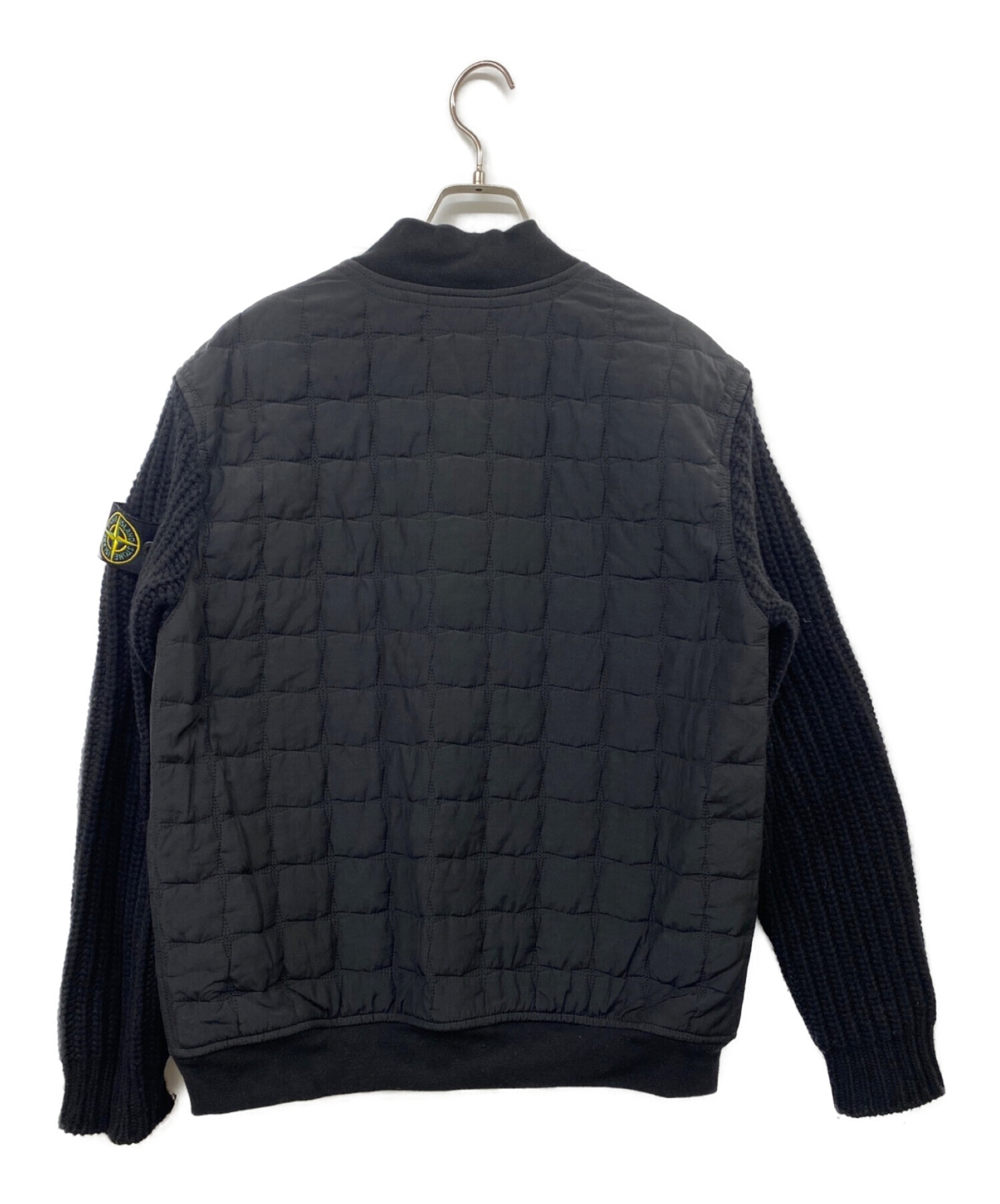 STONE ISLAND (ストーンアイランド) 22AW プリマロフトジップアップパデッドジャケット ブラック サイズ:M