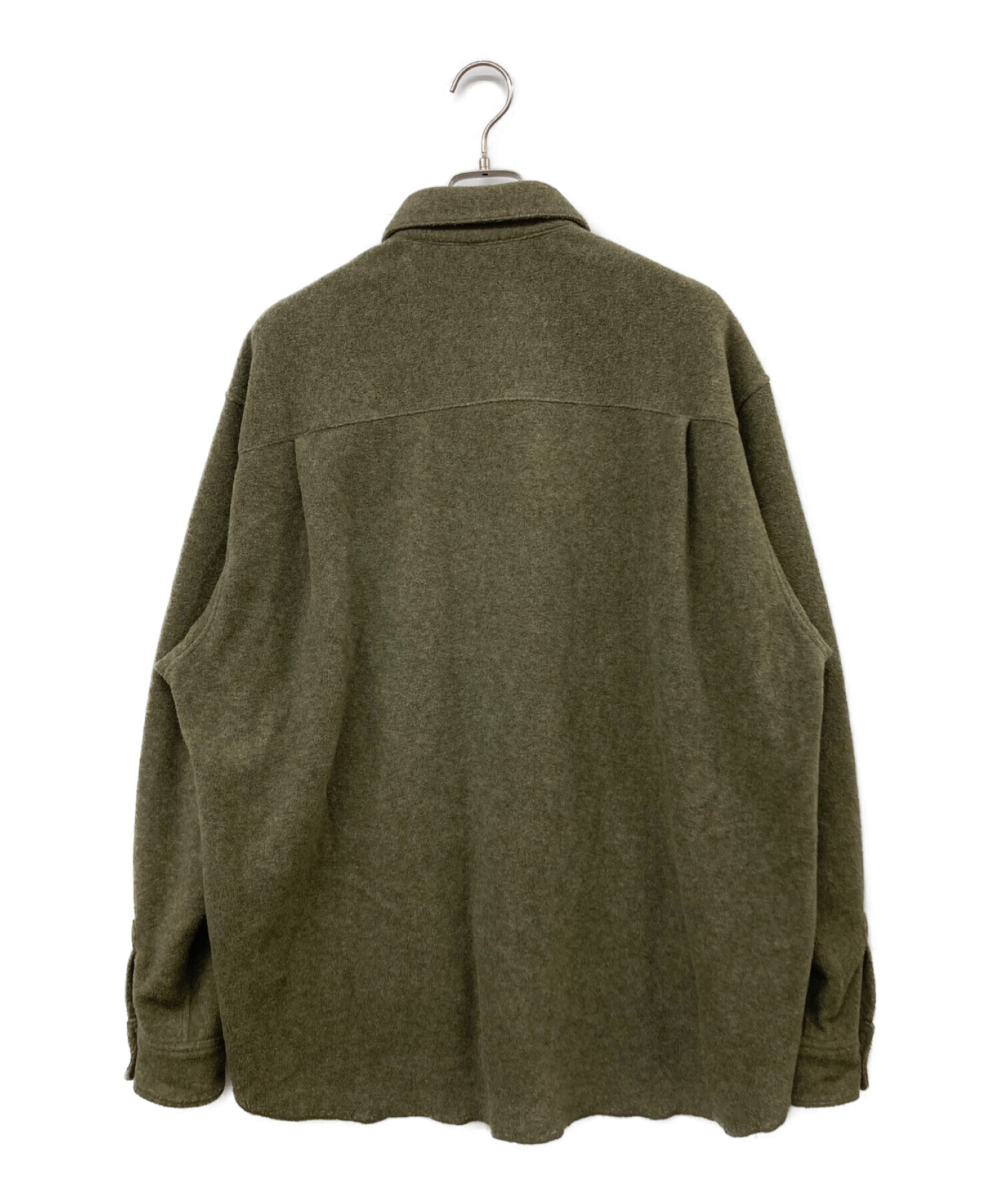 Name. (ネーム) 21AW FLEECE CPO JACKET フリースCPOジャケット カーキ