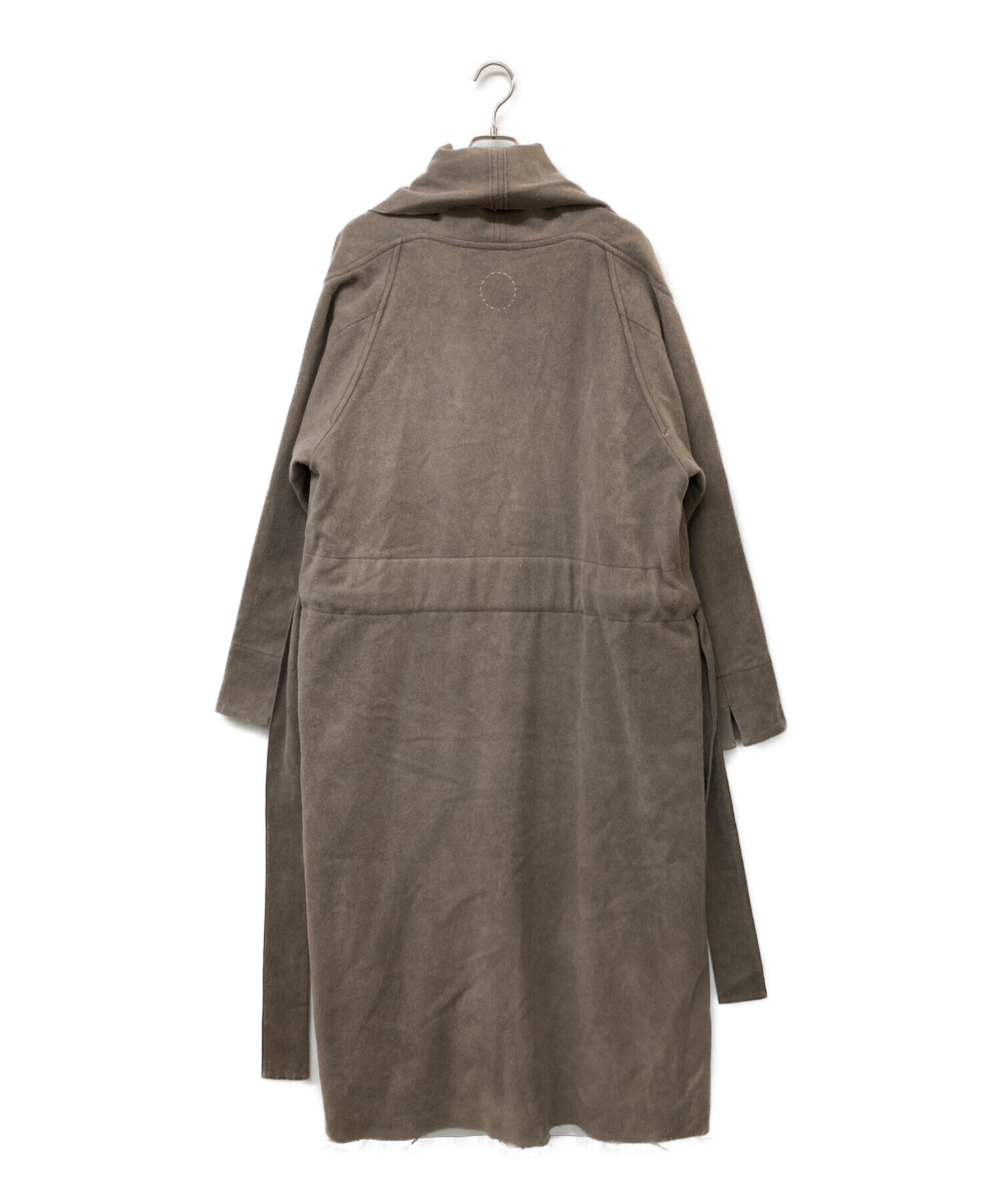 COSMIC WONDER (コズミックワンダー) Beautiful mud dyed wool haori robe ベージュ サイズ:Ｌ