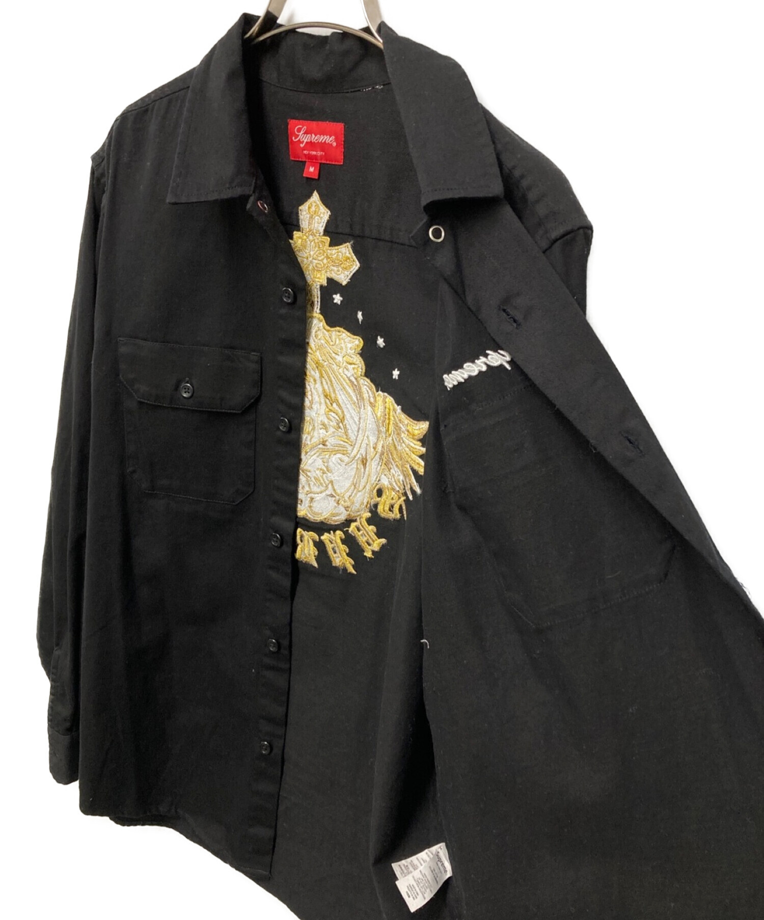 SUPREME (シュプリーム) 22SS MARY WORK SHIRT マリーワークシャツ　 ブラック サイズ:M