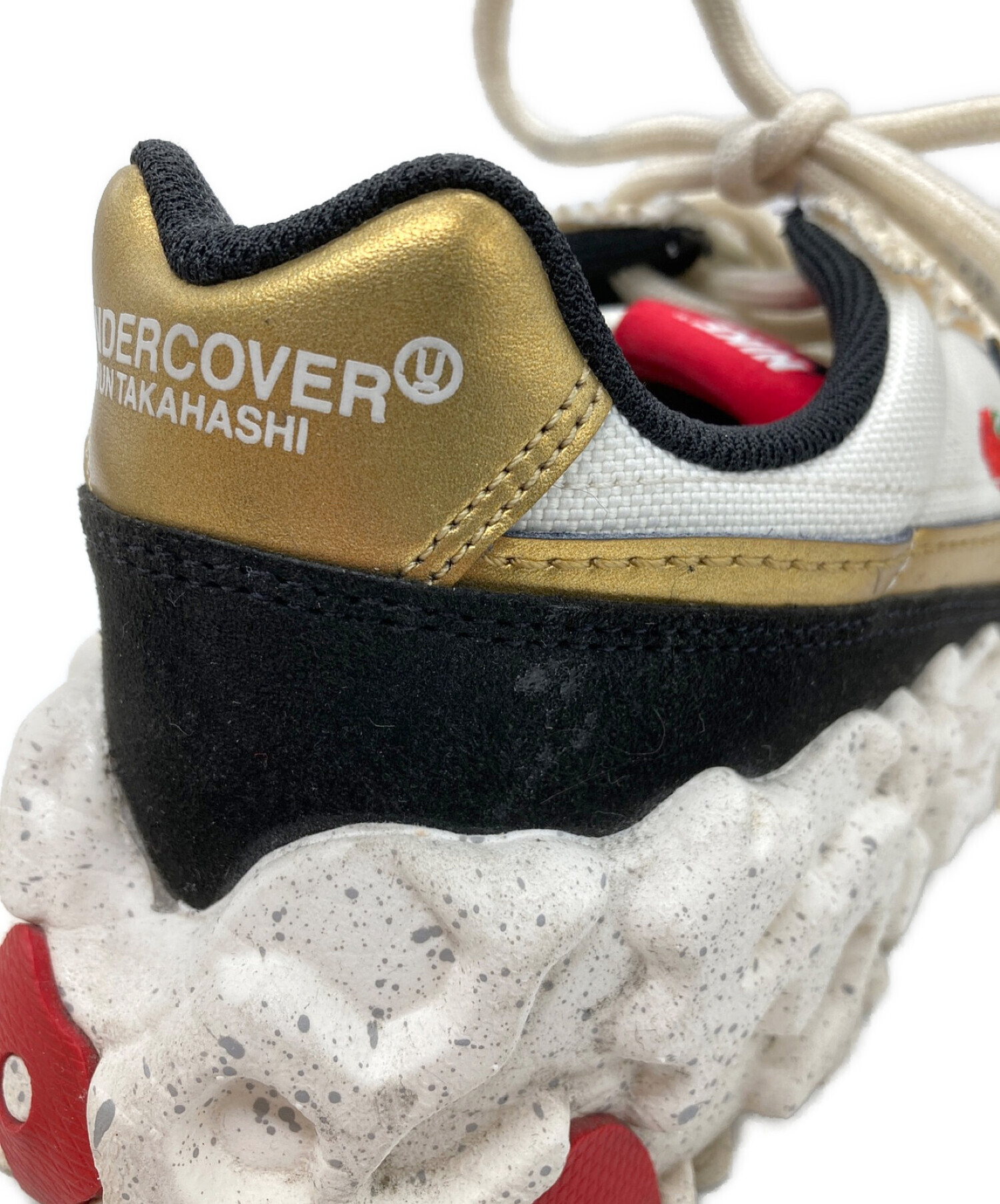 NIKE×UNDERCOVER (ナイキ×アンダーカバー) コラボオーバーブレイク ホワイト×ブラック サイズ:27.5cm