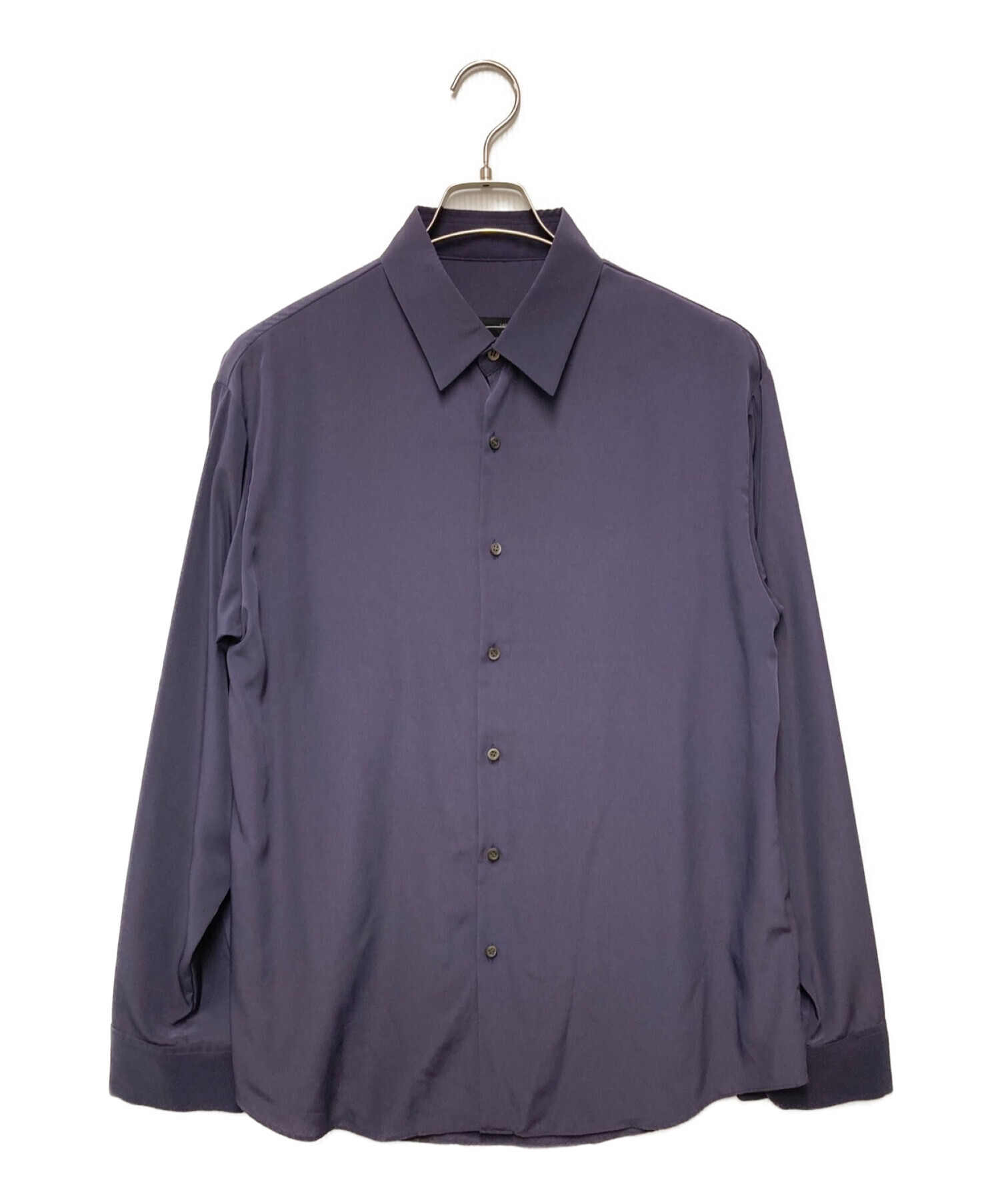 LAD MUSICIAN (ラッドミュージシャン) DECHINE STANDARD SHIRT パープル サイズ:46