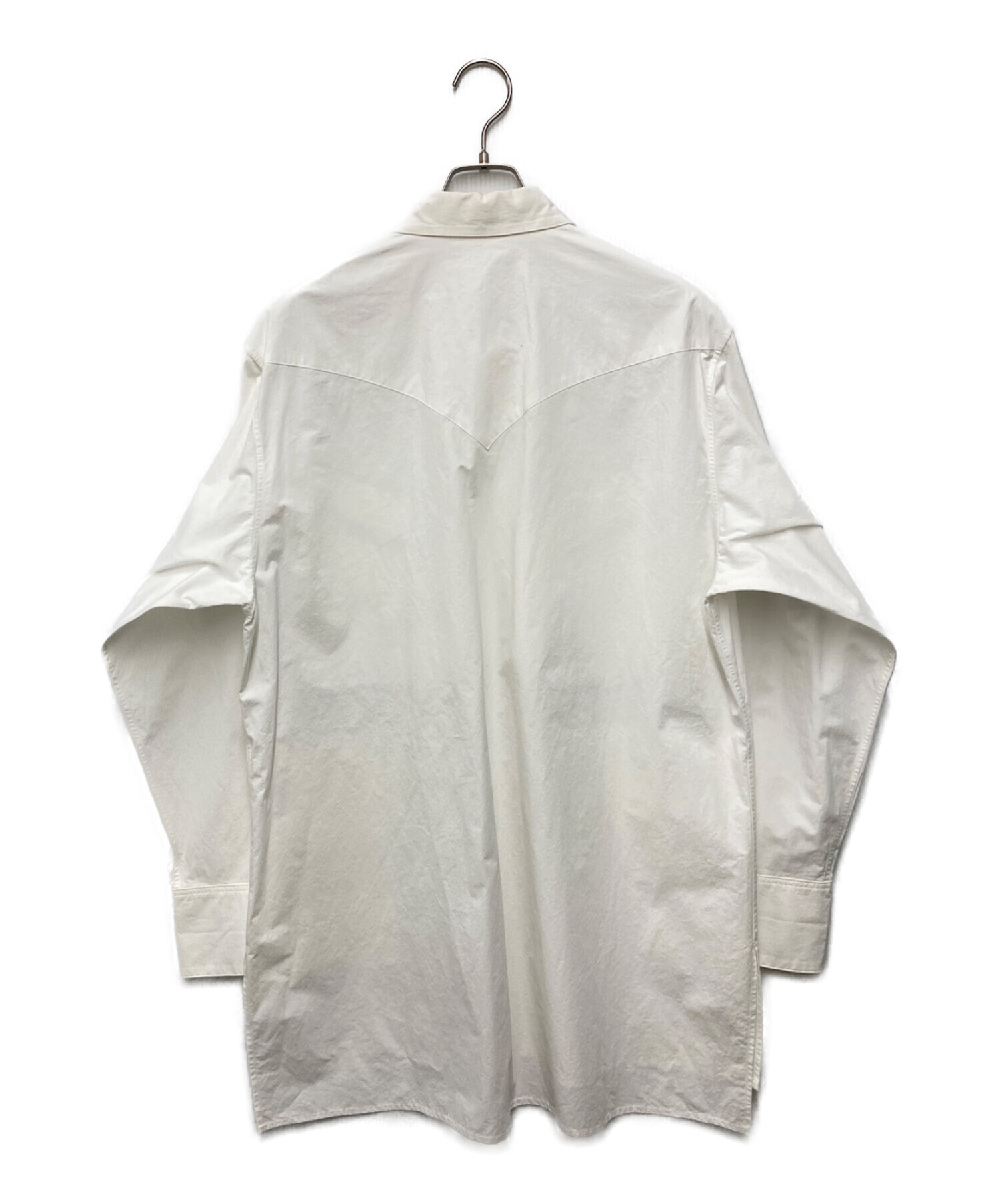 KHOKI (コッキ) Moon western shirt ムーンウエスタンシャツ ホワイト サイズ:2