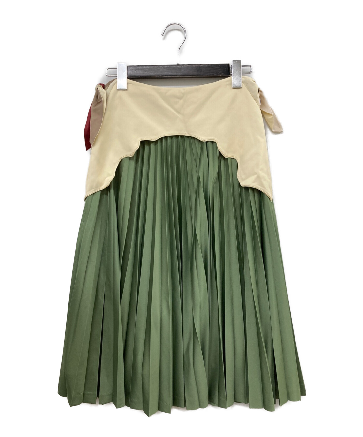 TOGA PULLA (トーガ プルラ) Rayon twill western skirt レーヨンツイルウエスタンスカート ベージュ サイズ:34