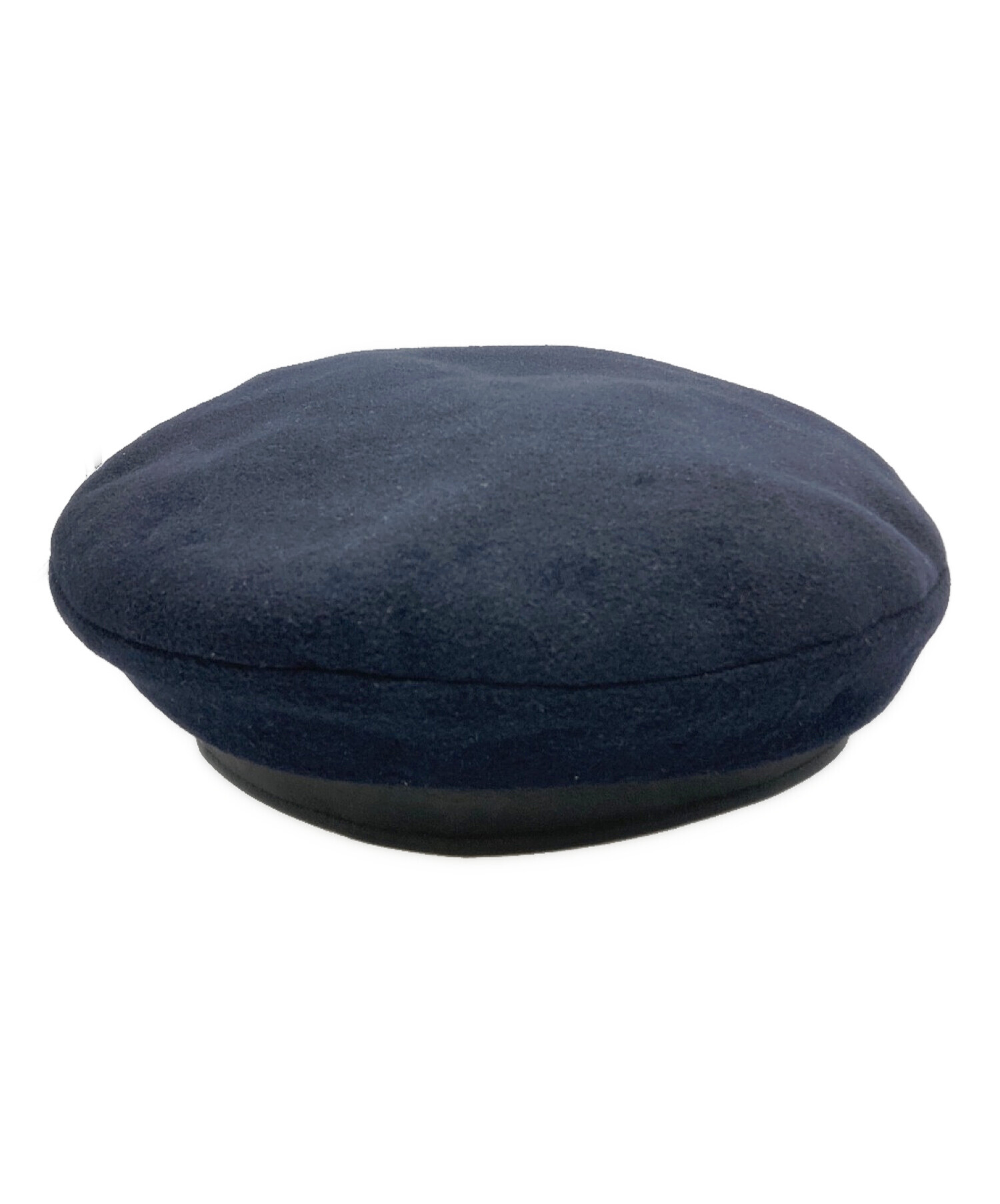 MOTSCH POUR HERMES (モッチプールエルメス) カシミヤベレー帽 ブラック