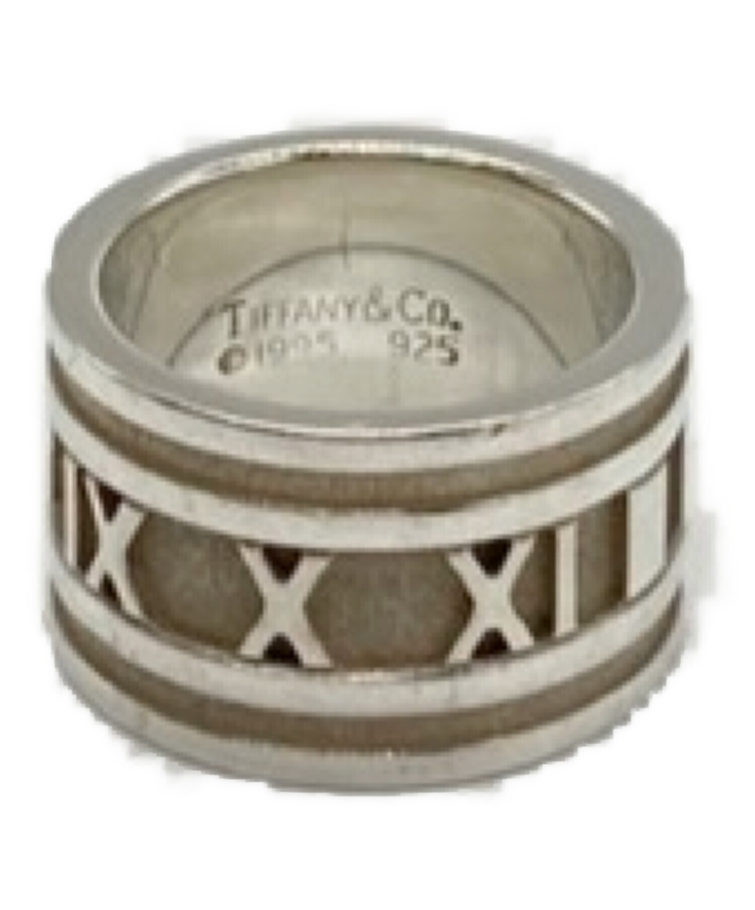 TIFFANY & Co. (ティファニー) ワイドアトラスリング シルバー サイズ:8号