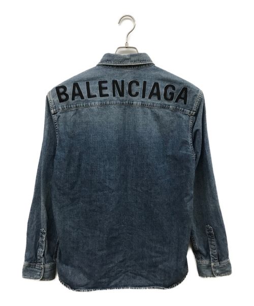 中古・古着通販】BALENCIAGA (バレンシアガ) バックロゴデニムスナップ