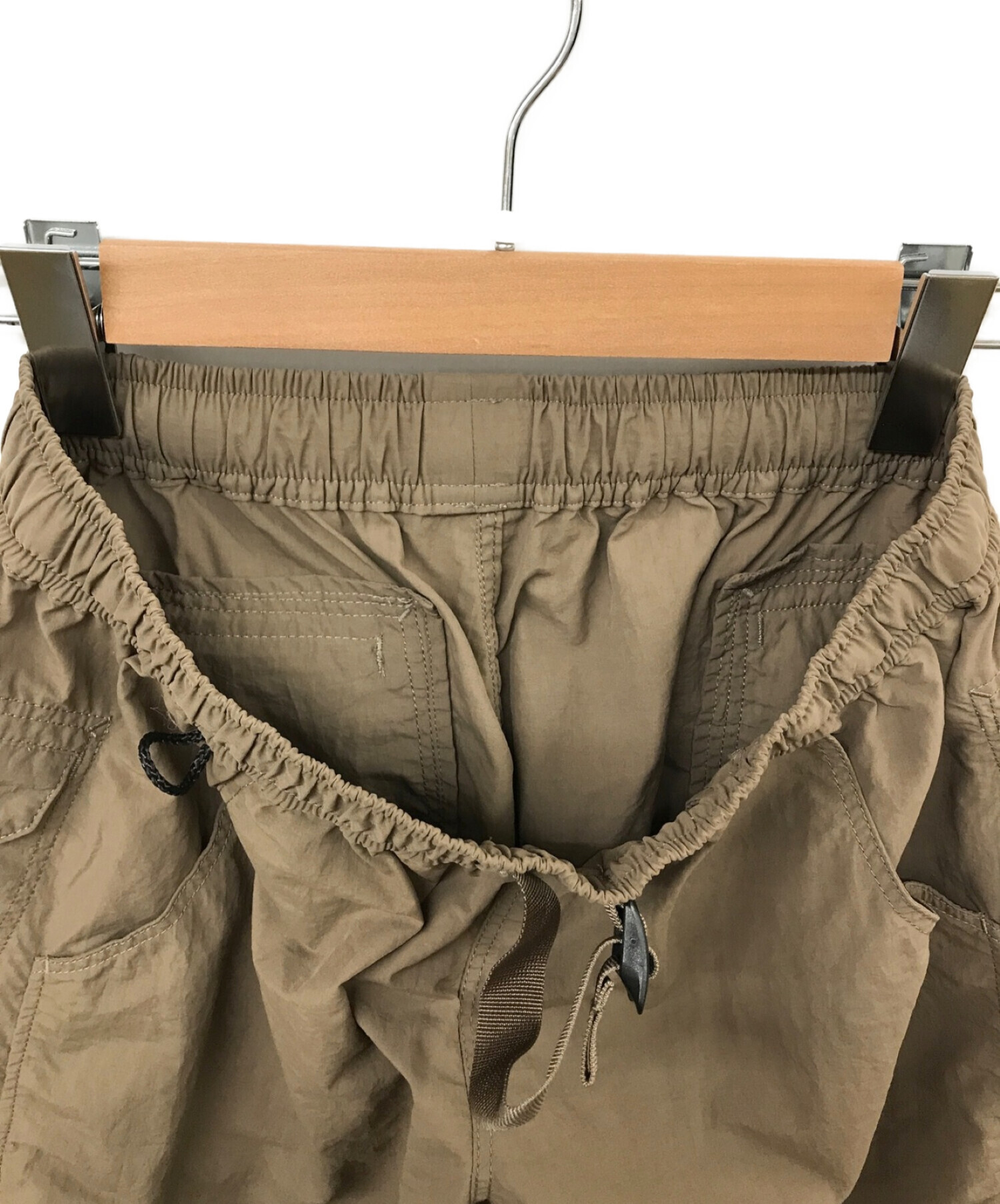 山と道 (ヤマトミチ) 5-Pocket Pants ナイロンパンツ ベージュ サイズ:L