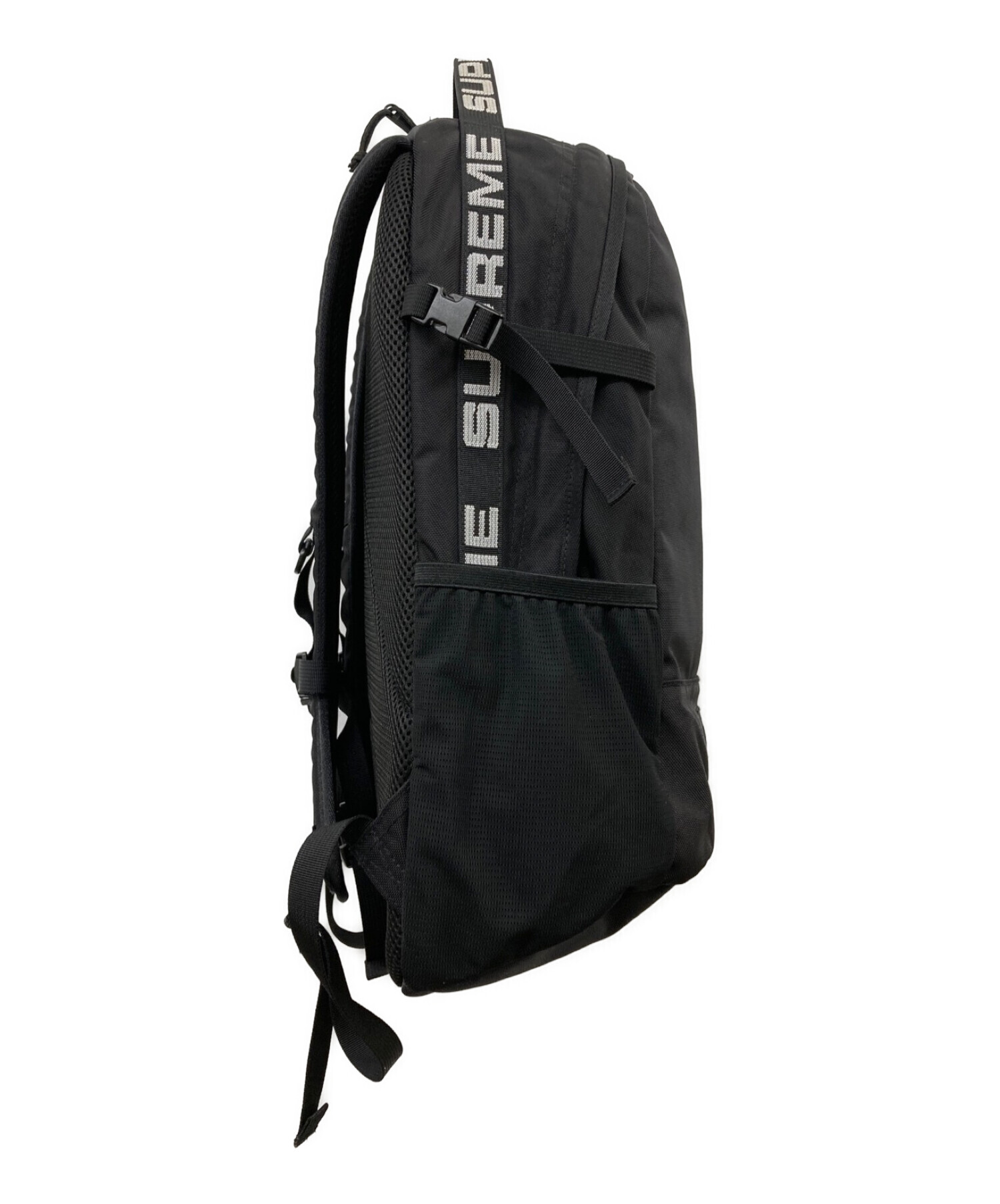 SUPREME (シュプリーム) 18SS Cordura Ripstop Nylon Backpack リュック ブラック