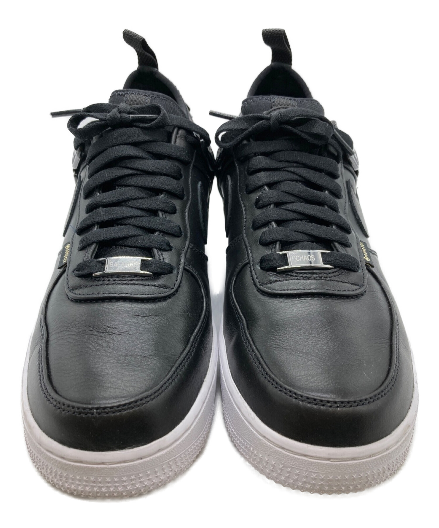 NIKE (ナイキ) UNDERCOVER (アンダーカバー) AIR FORCE1 LOW エアフォース1 ローカットスニーカー ブラック  サイズ:26.5