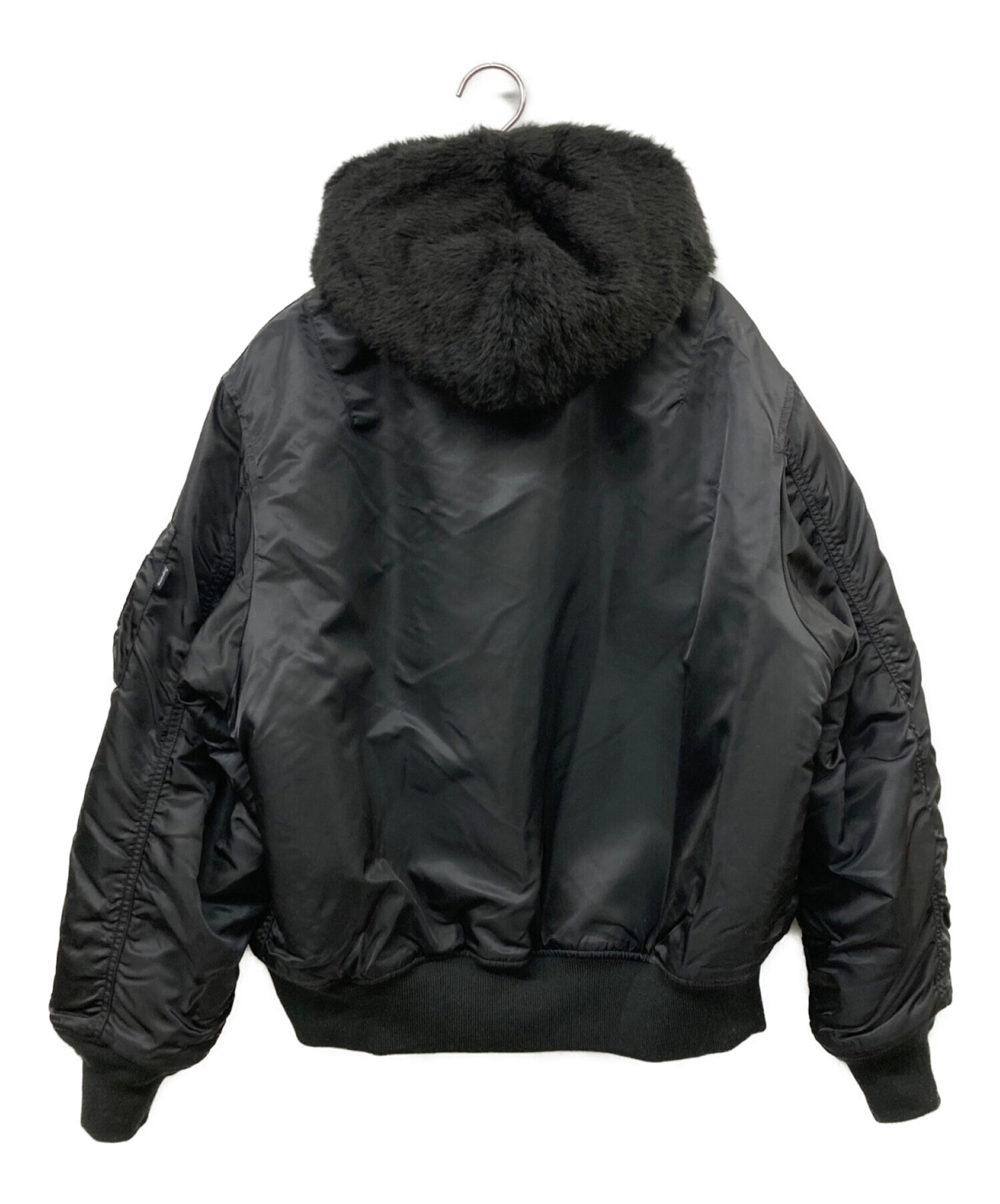 SUPREME (シュプリーム) 22FW Faux Fur Reversible MA-1 リバーシブルMA-1 ブラック サイズ:M