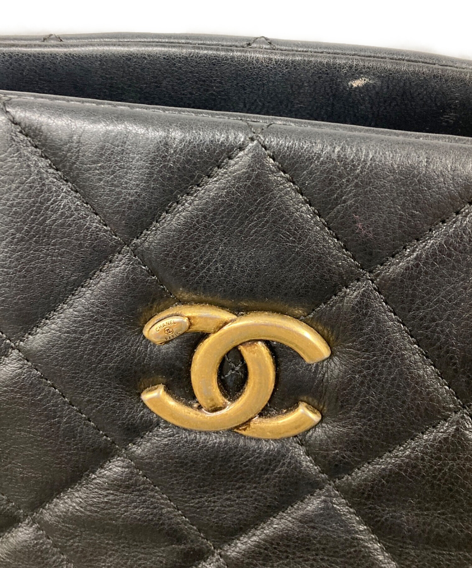 中古・古着通販】CHANEL (シャネル) マトラッセチェーントートバッグ ブラック｜ブランド・古着通販 トレファク公式【TREFAC  FASHION】スマホサイト