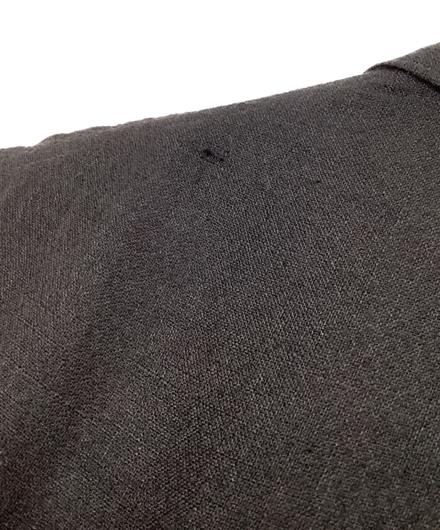 Yohji Yamamoto pour homme (ヨウジヤマモト プールオム) 11SS リネンコットン刺繍2Bジャケット テーラードジャケット  ブラック サイズ:4