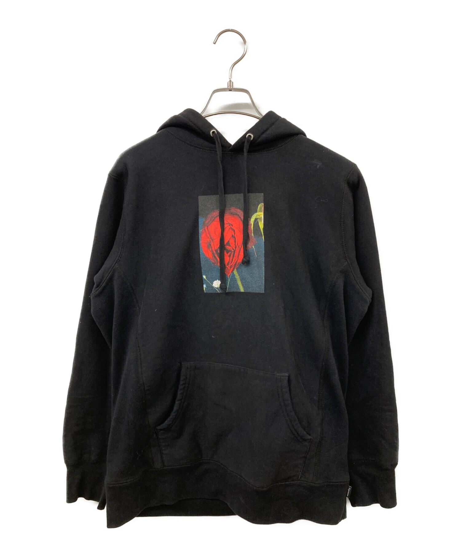 SUPREME (シュプリーム) 荒木経惟 (アラキノブヨシ) Araki Rose Hooded Sweatshirt ブラック サイズ:M