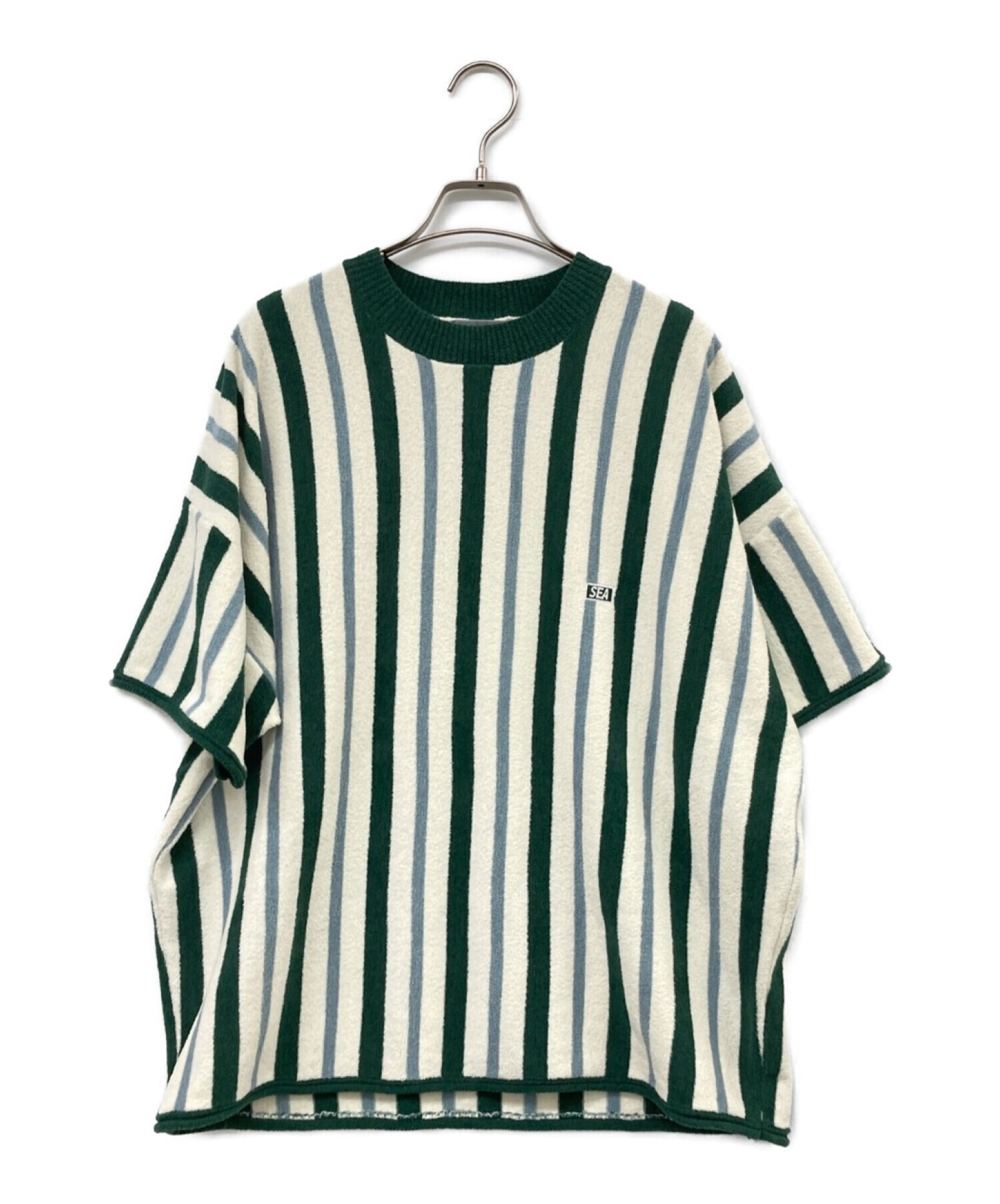 WIND AND SEA (ウィンダンシー) nestwell (ネストウェル) SEA Over Sized Tee ST グリーン サイズ:Ｓ