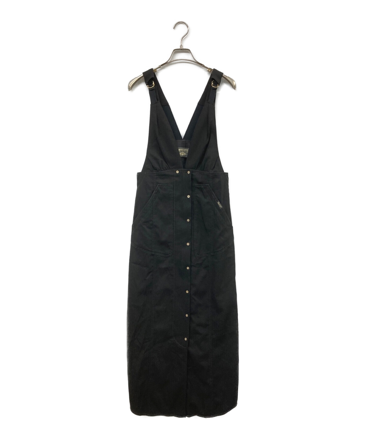 PHOTOCOPIEU (フォトコピュー) ジャンパースカート ブラック サイズ:M