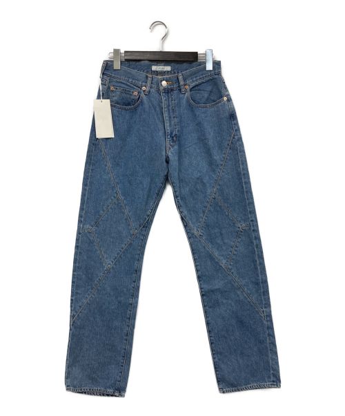 中古・古着通販】jieda (ジエダ) PANEL DENIM PANTS インディゴ サイズ:1 未使用品｜ブランド・古着通販  トレファク公式【TREFAC FASHION】スマホサイト