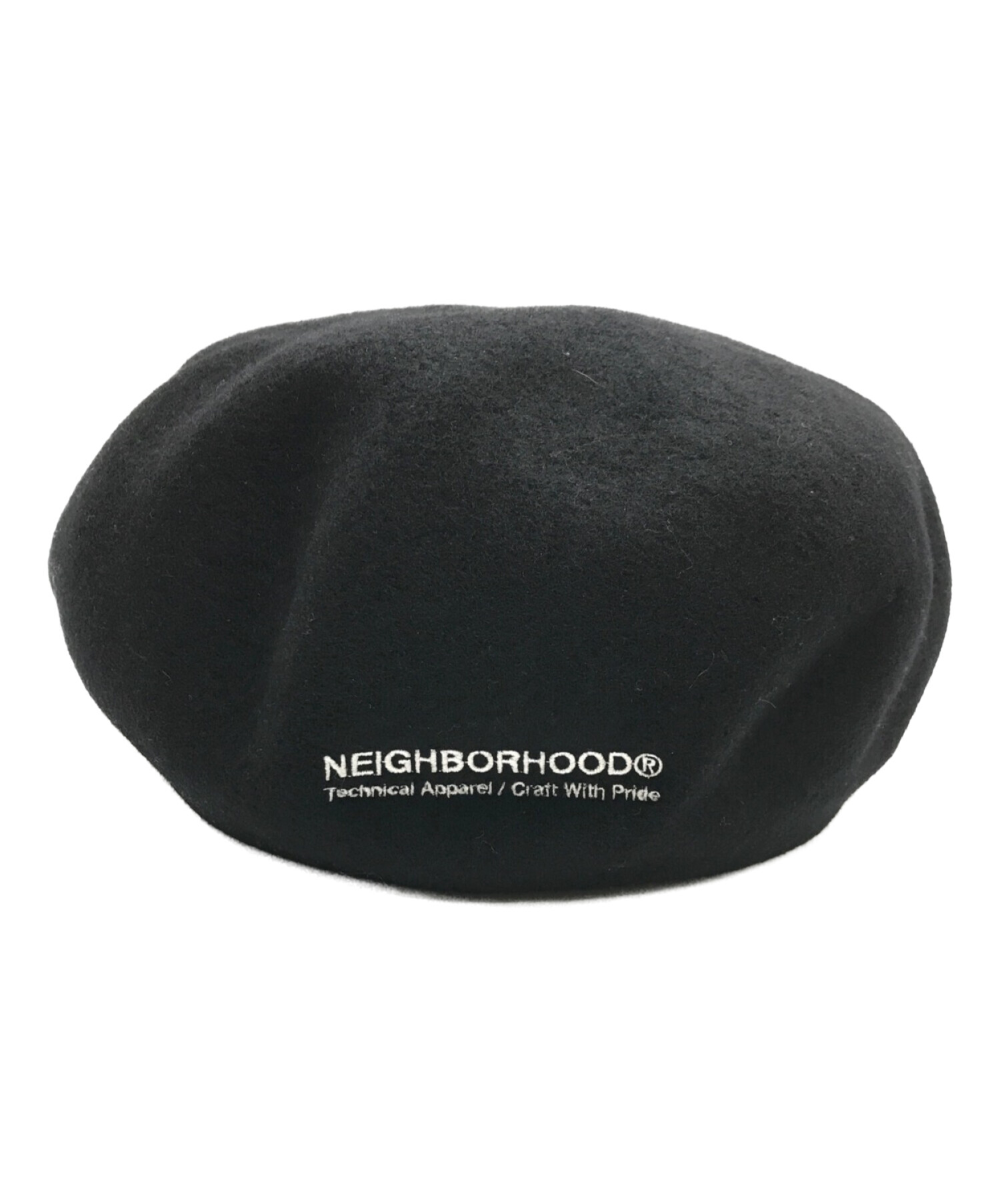 NEIGHBORHOOD BASQUE BERET BLACK L ベレー帽