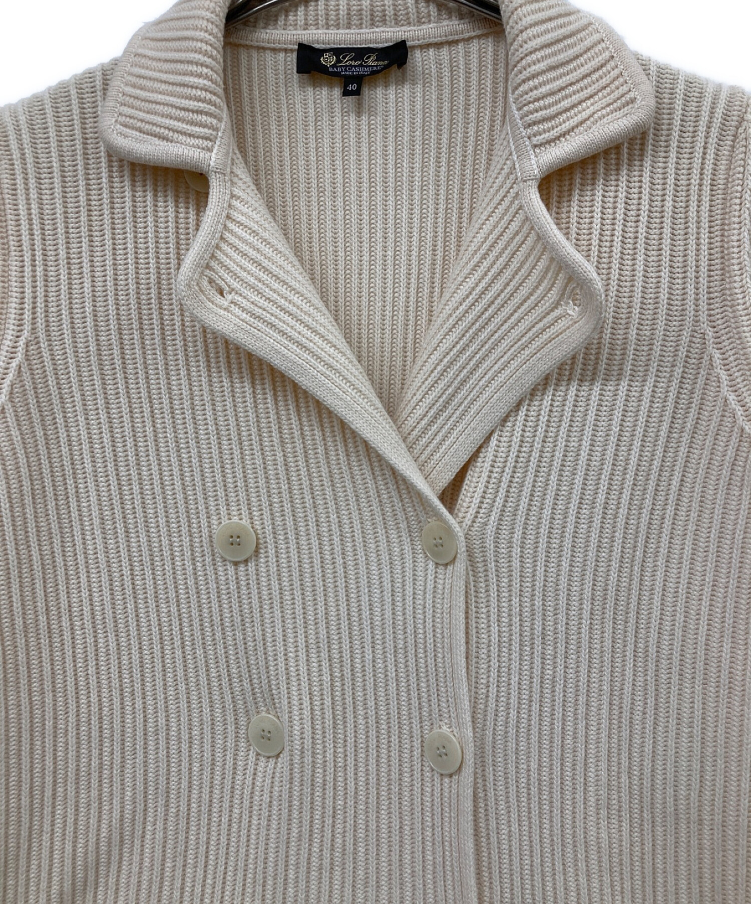 中古・古着通販】LORO PIANA (ロロピアーナ) BABY CASHMERE KNIT