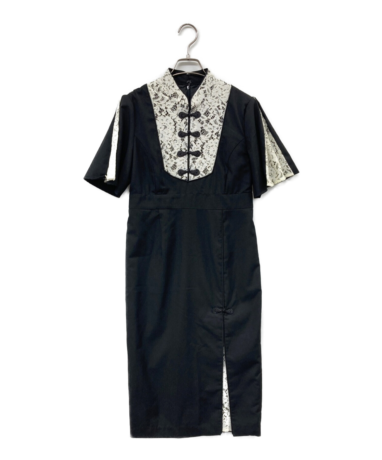 PAMEO POSE (パメオポーズ) Shenfa Dress ブラック サイズ:M