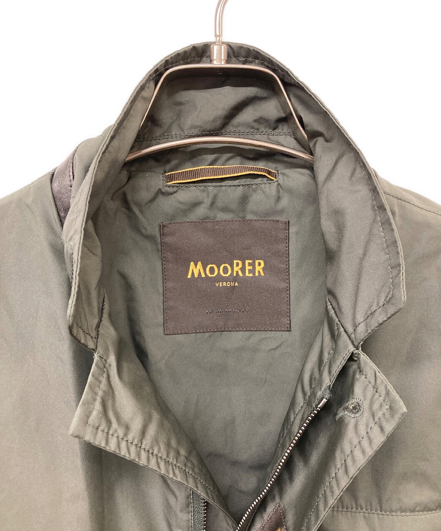 中古・古着通販】MOORER (ムーレー) GHIBERTI-KM 撥水ジップアップ