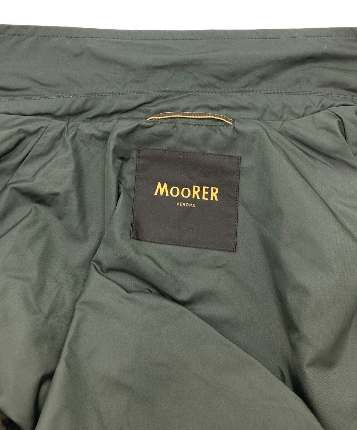 中古・古着通販】MOORER (ムーレー) GHIBERTI-KM 撥水ジップアップ