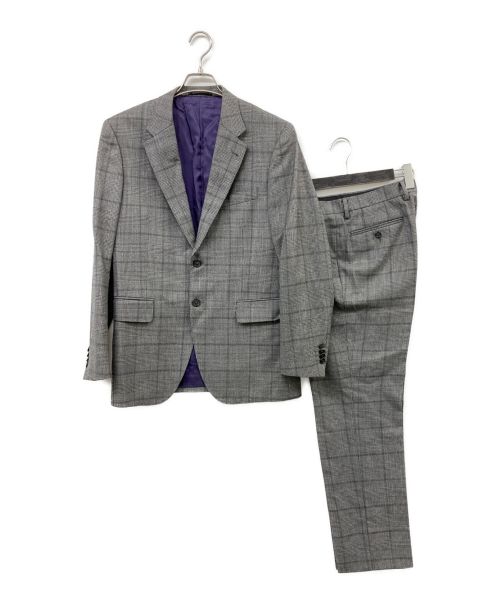 Paul Smith スーツ ダブル セットアップ グレーチェック XL-