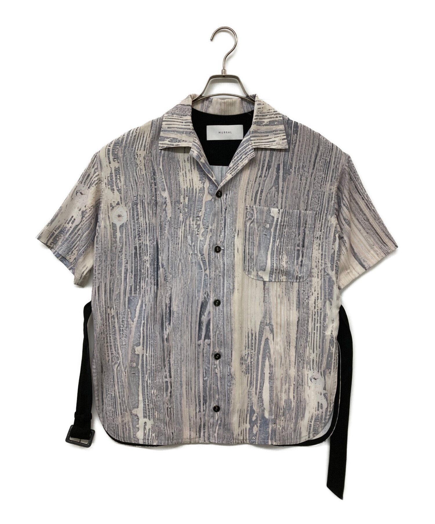 MURRAL (ミューラル) Baum shirts with waist belt パープル サイズ:Free