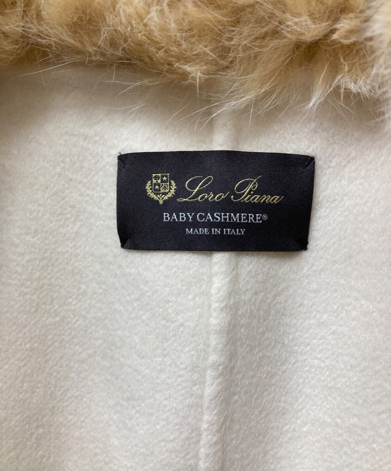 中古・古着通販】LORO PIANA (ロロピアーナ) BABY CASHMERE フォックス