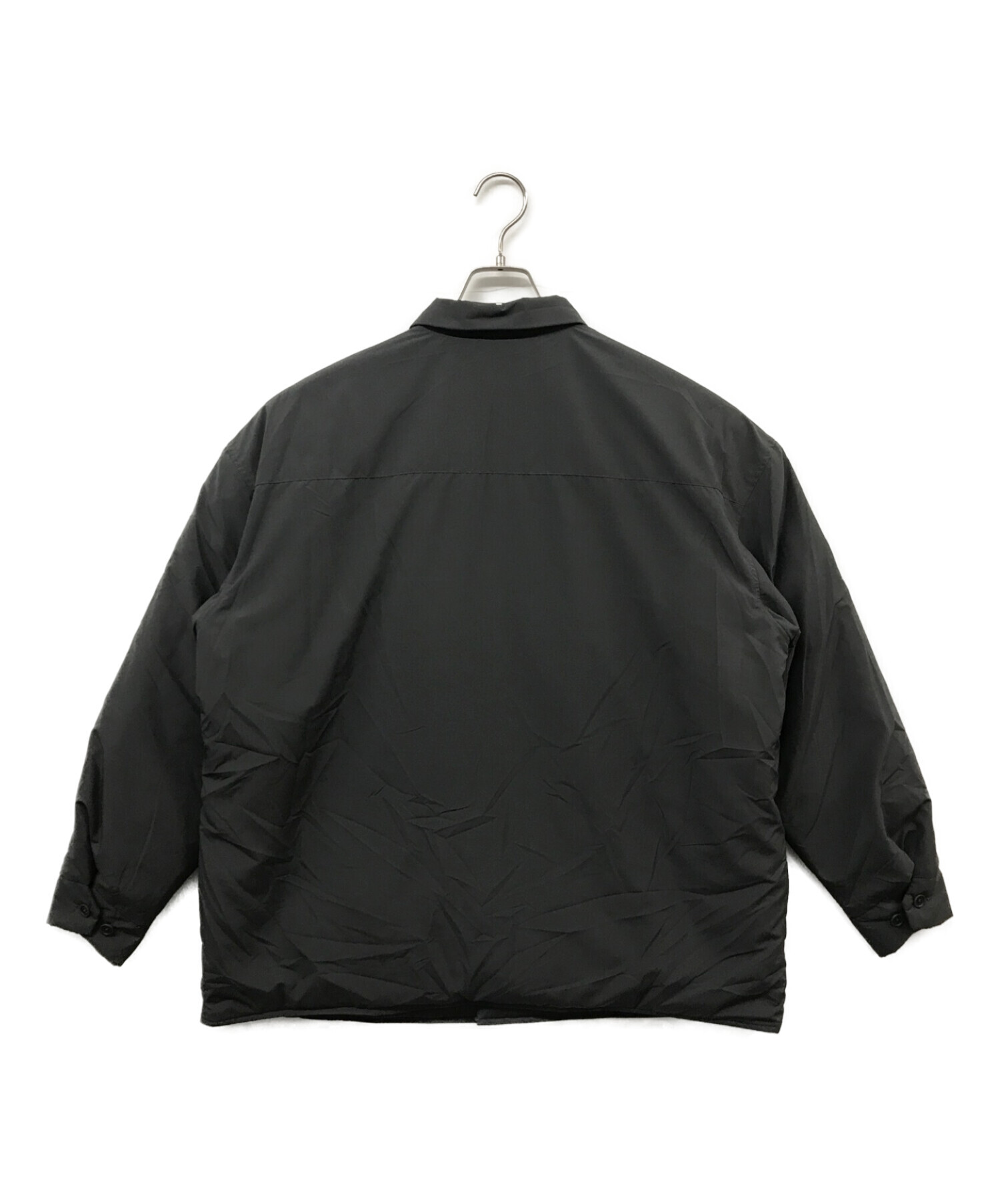 COOTIE PRODUCTIONS (クーティープロダクツ) Padded Error Fit Work Shirt Jacket グレー サイズ:Ｍ