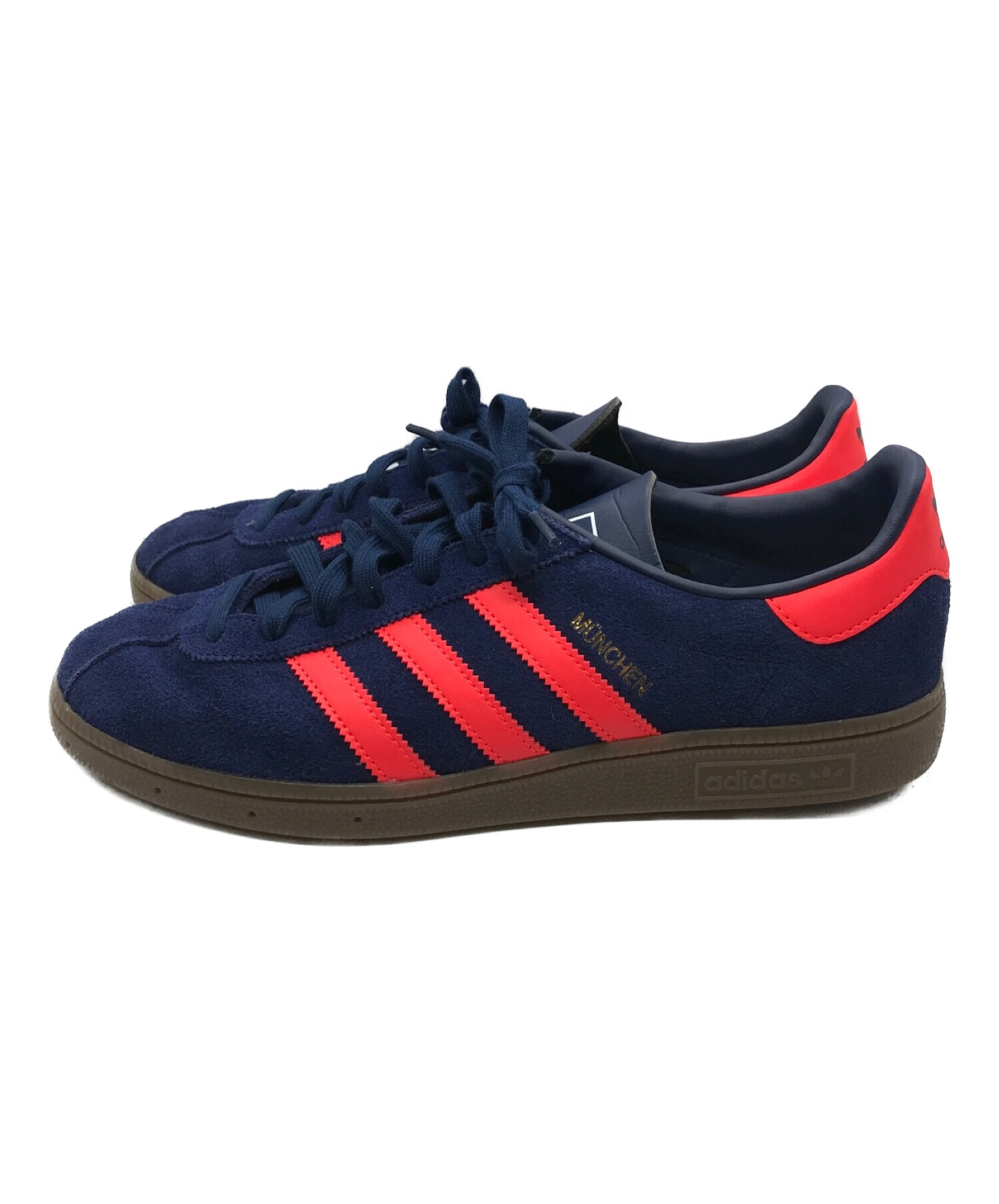 中古・古着通販】adidas (アディダス) MUNCHEN DARK BLUE SOLAR RED