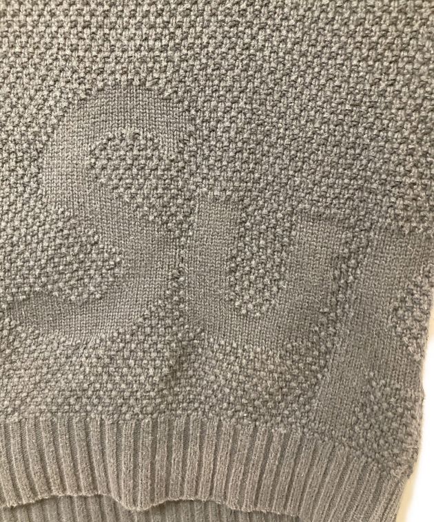 SUPREME (シュプリーム) Textured small box Sweater ブラック サイズ:L