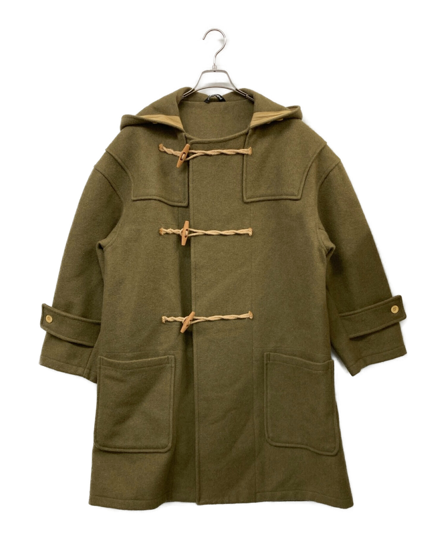 MONTGOMERY (モンゴメリー) STEVEN ALAN (スティーブンアラン) Duffle Issue 24 Overcoat  別注ダッフルコート グリーン サイズ:2